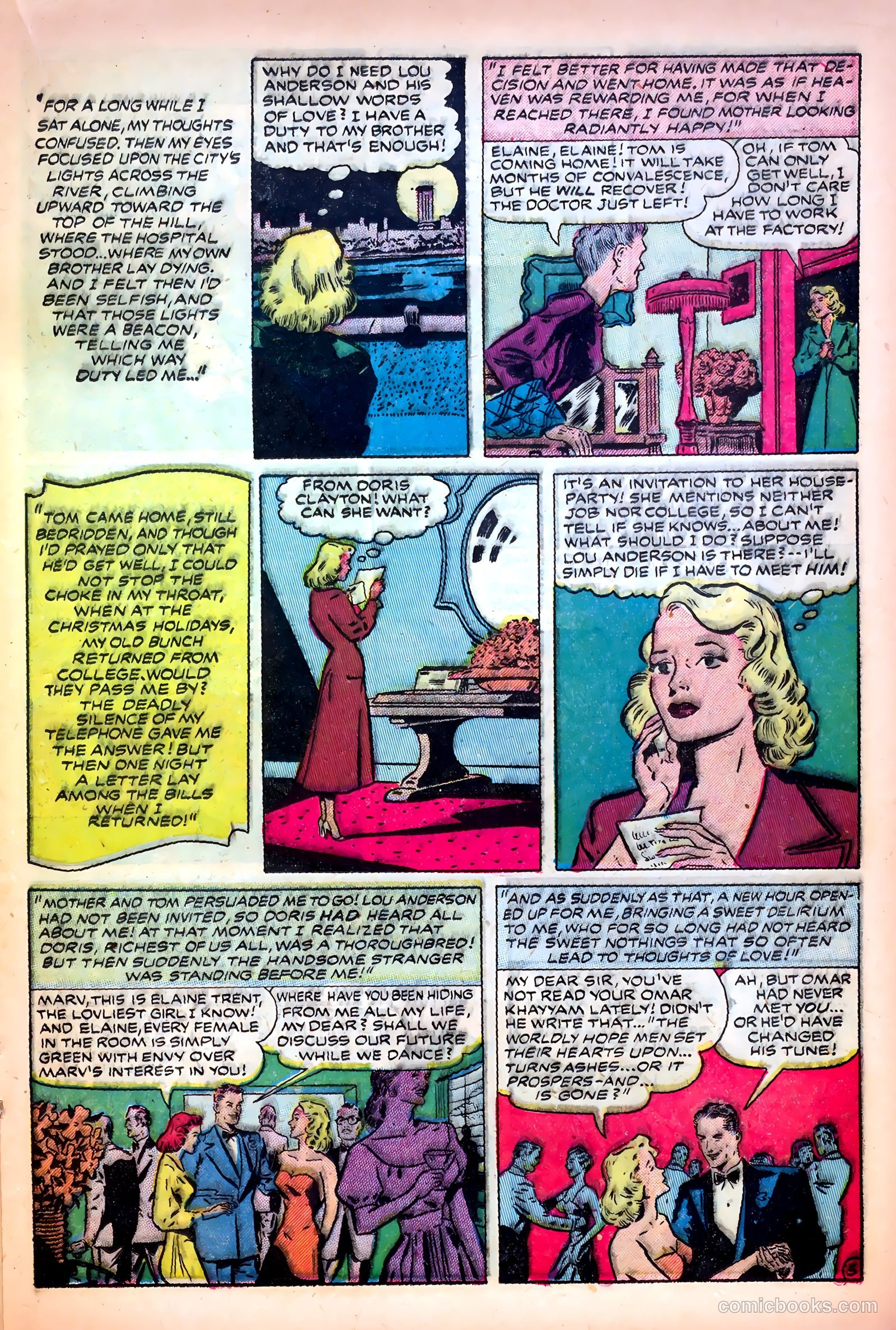 Romantic Love #1 (1949) — page 33 of 52
