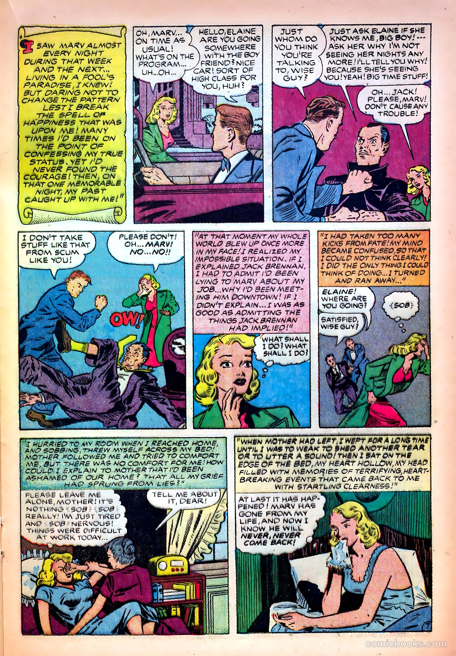 Romantic Love #1 (1949) — page 35 of 52