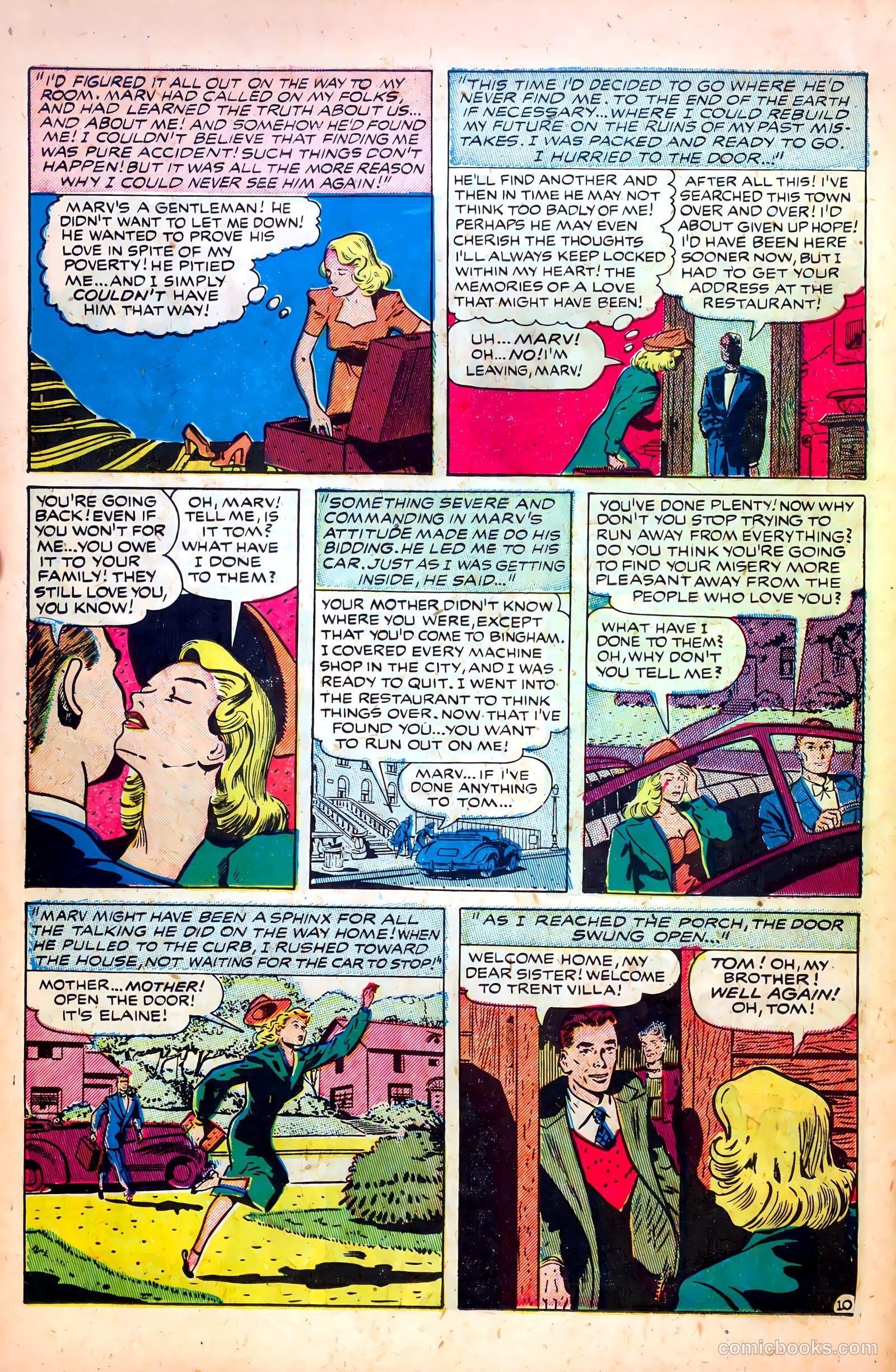 Romantic Love #1 (1949) — page 38 of 52