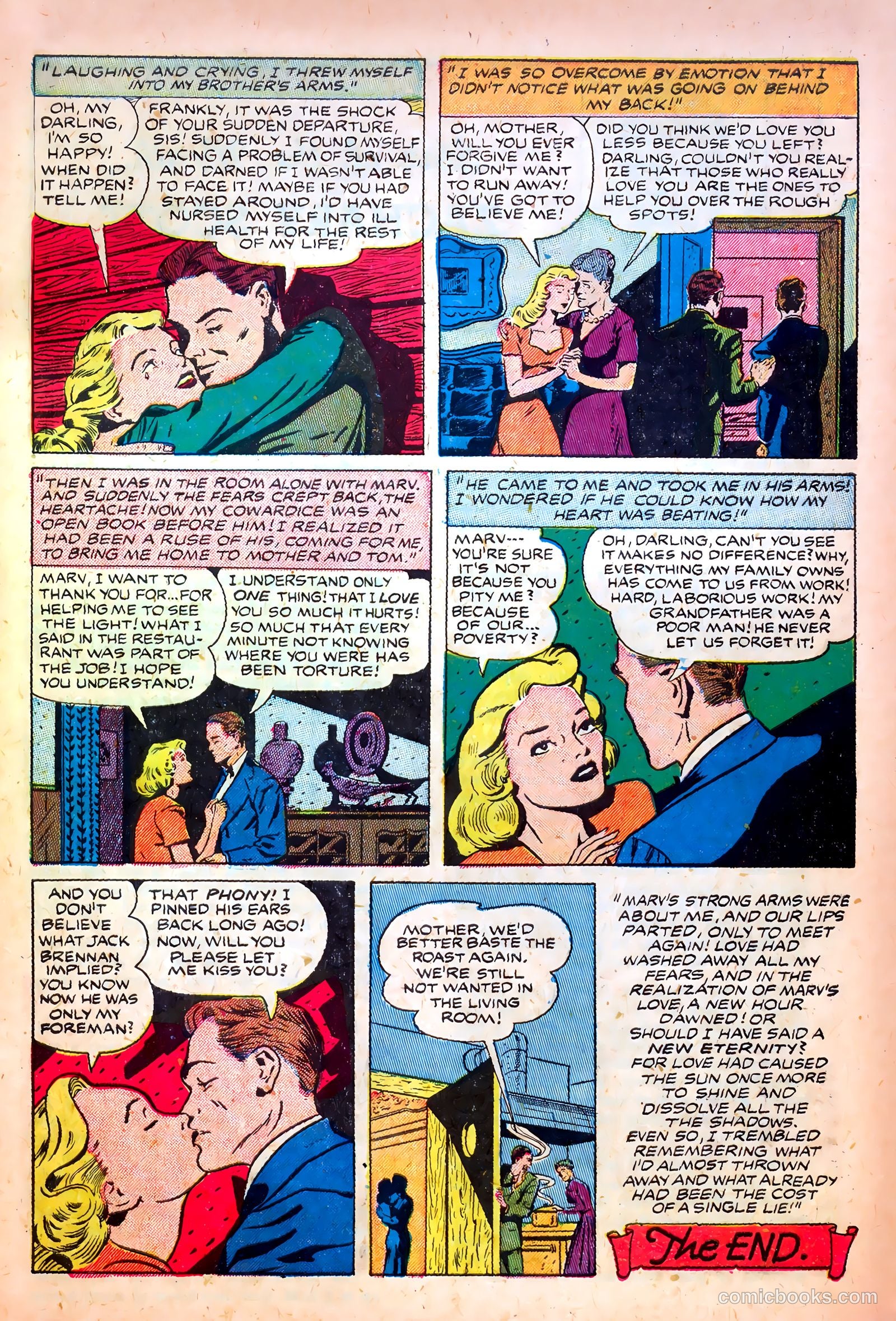 Romantic Love #1 (1949) — page 39 of 52