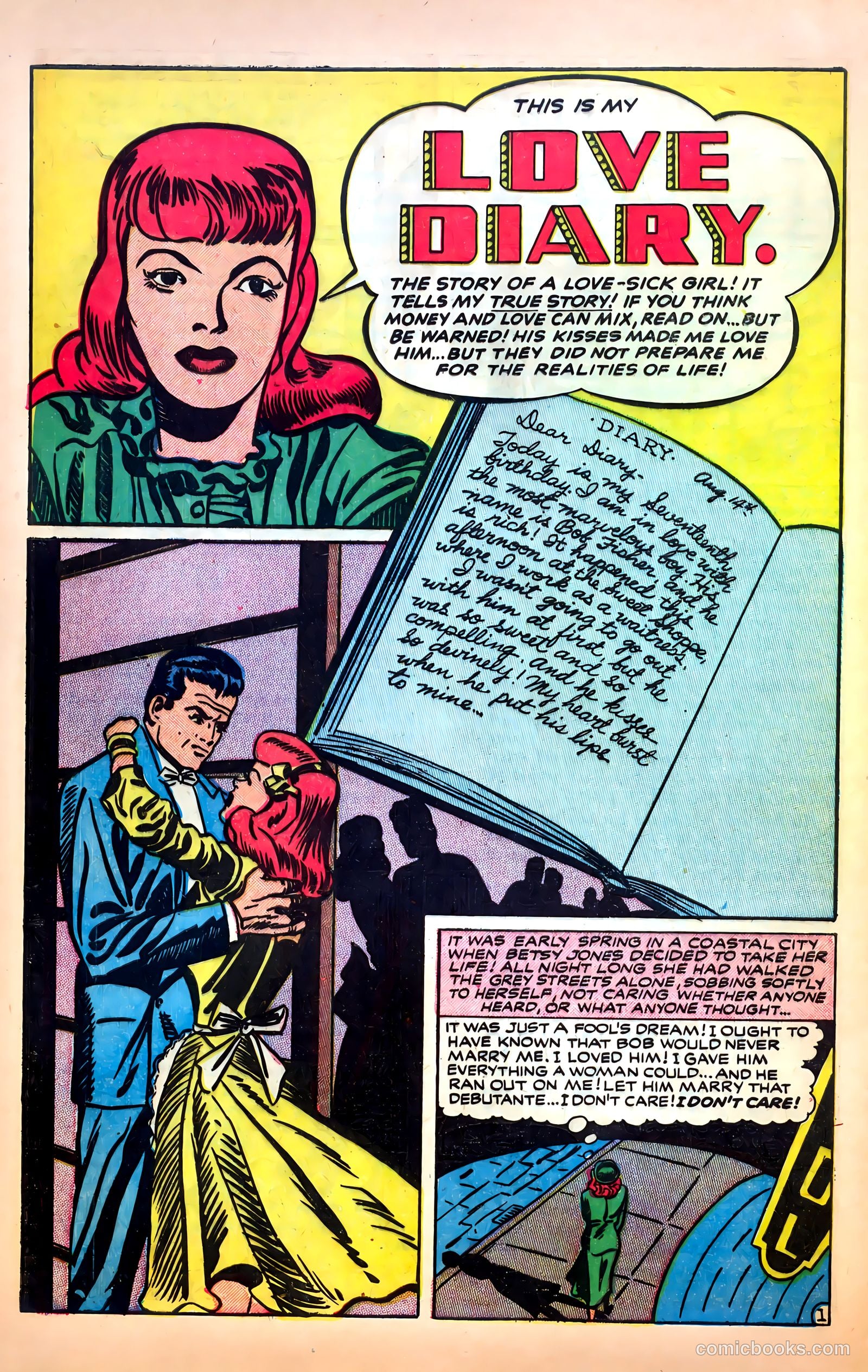 Romantic Love #1 (1949) — page 42 of 52