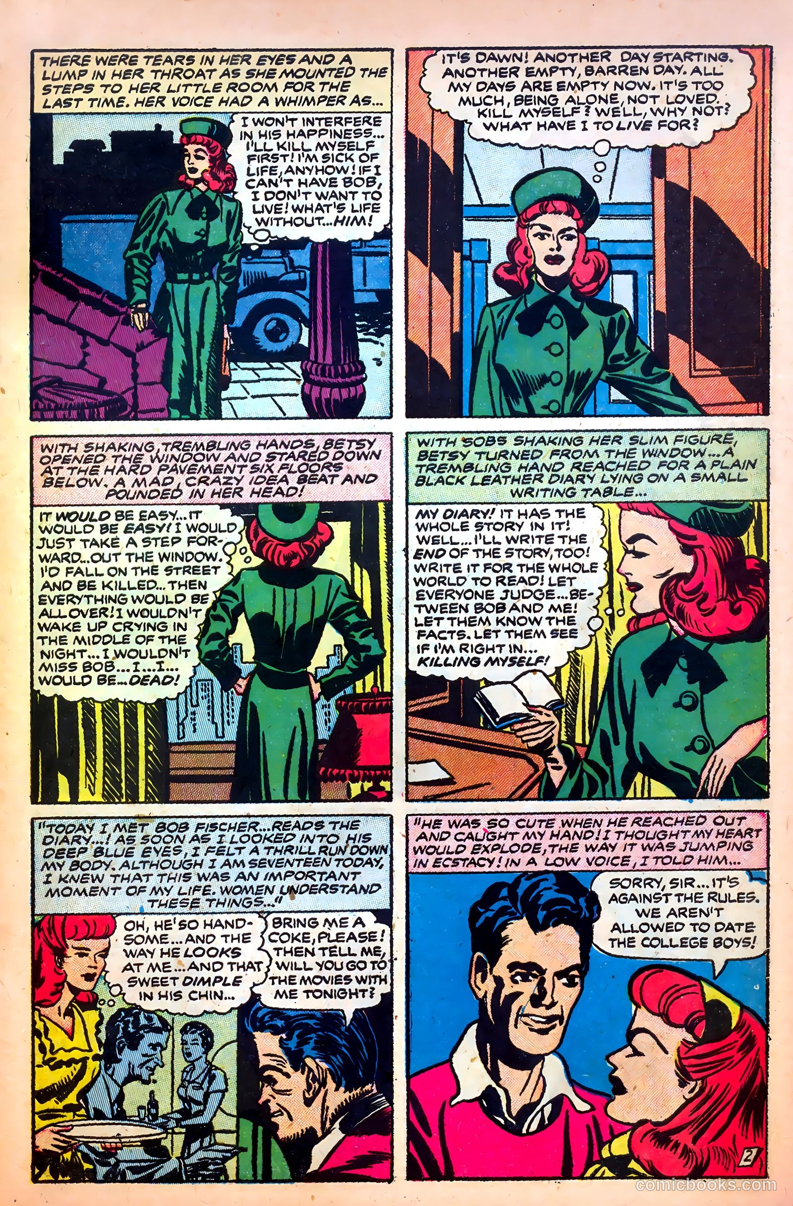 Romantic Love #1 (1949) — page 43 of 52