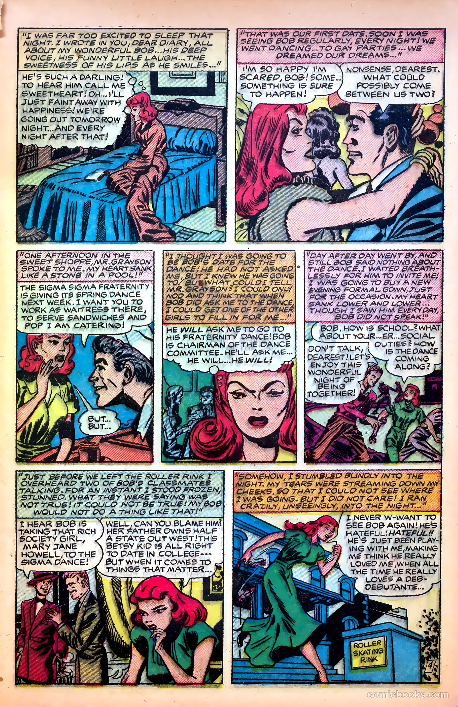 Romantic Love #1 (1949) — page 45 of 52