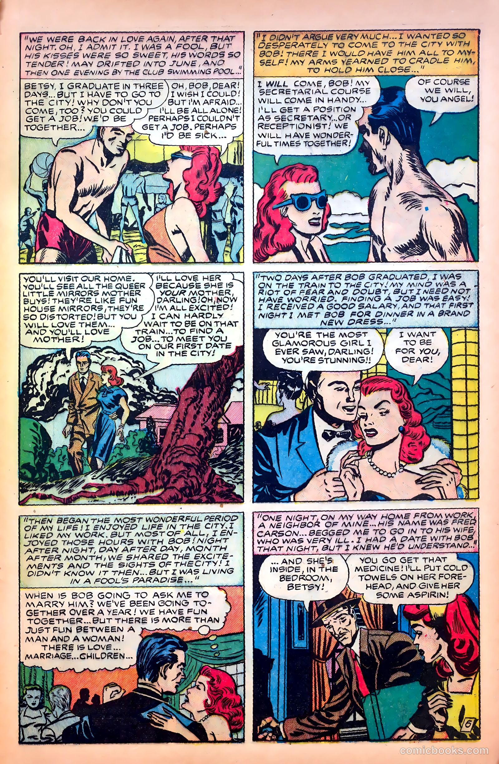 Romantic Love #1 (1949) — page 47 of 52