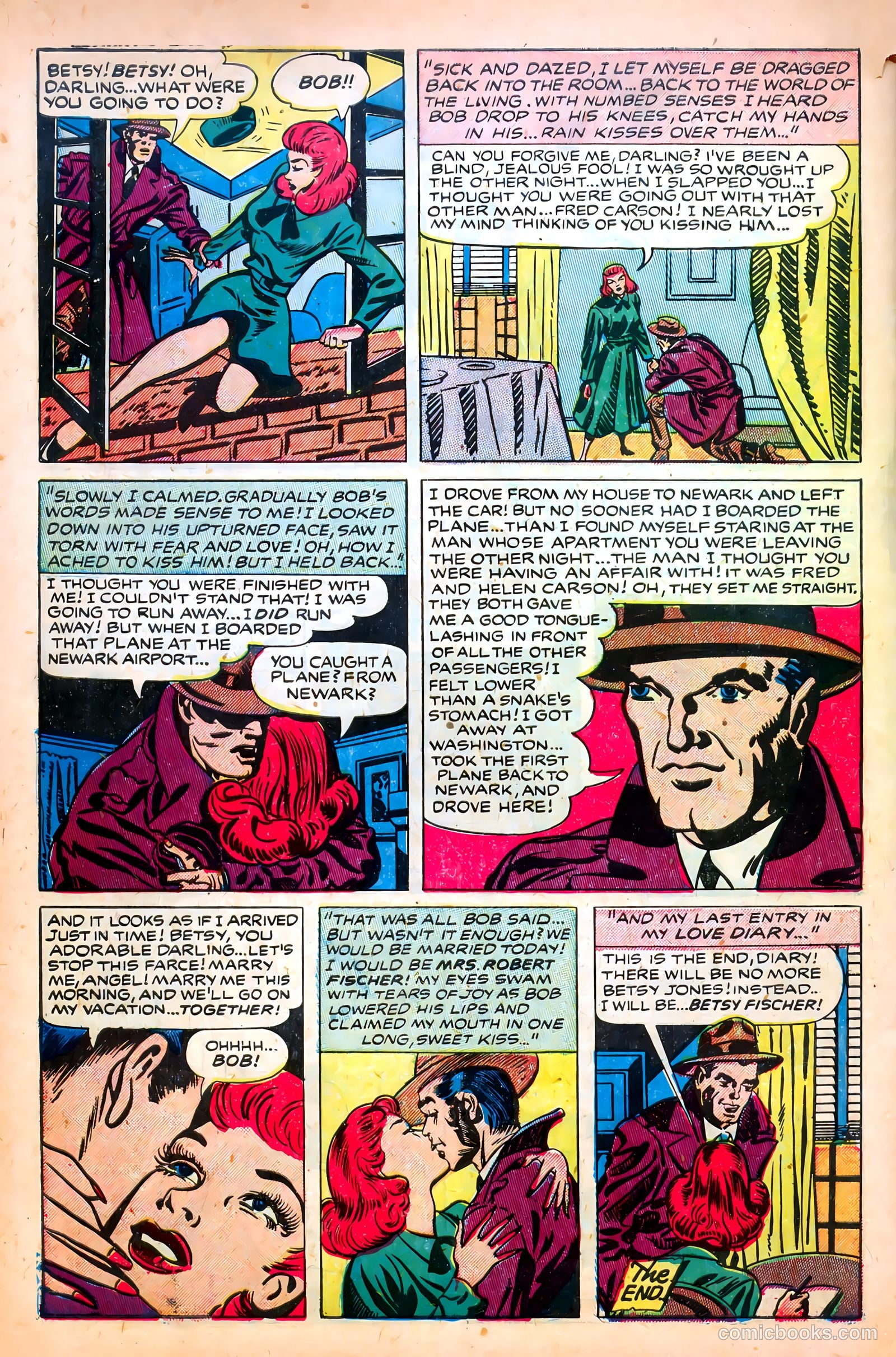 Romantic Love #1 (1949) — page 50 of 52