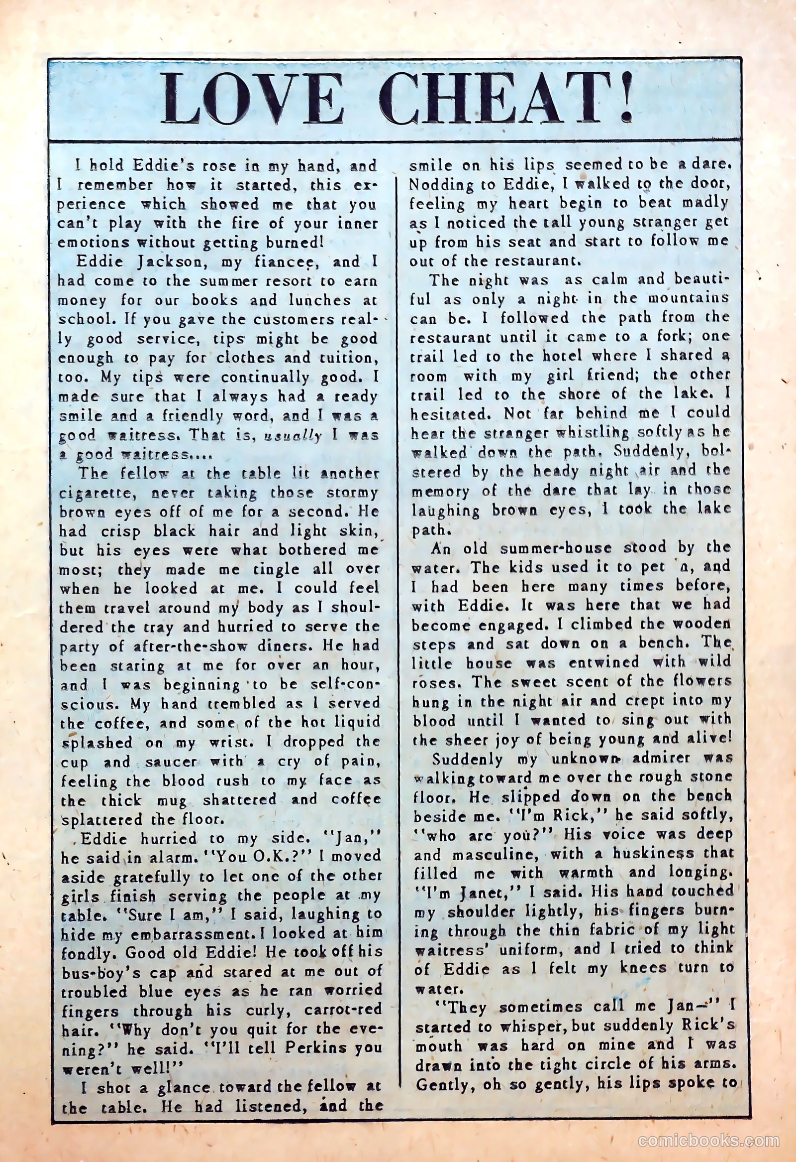 Romantic Love #10 (1952) — page 17 of 36