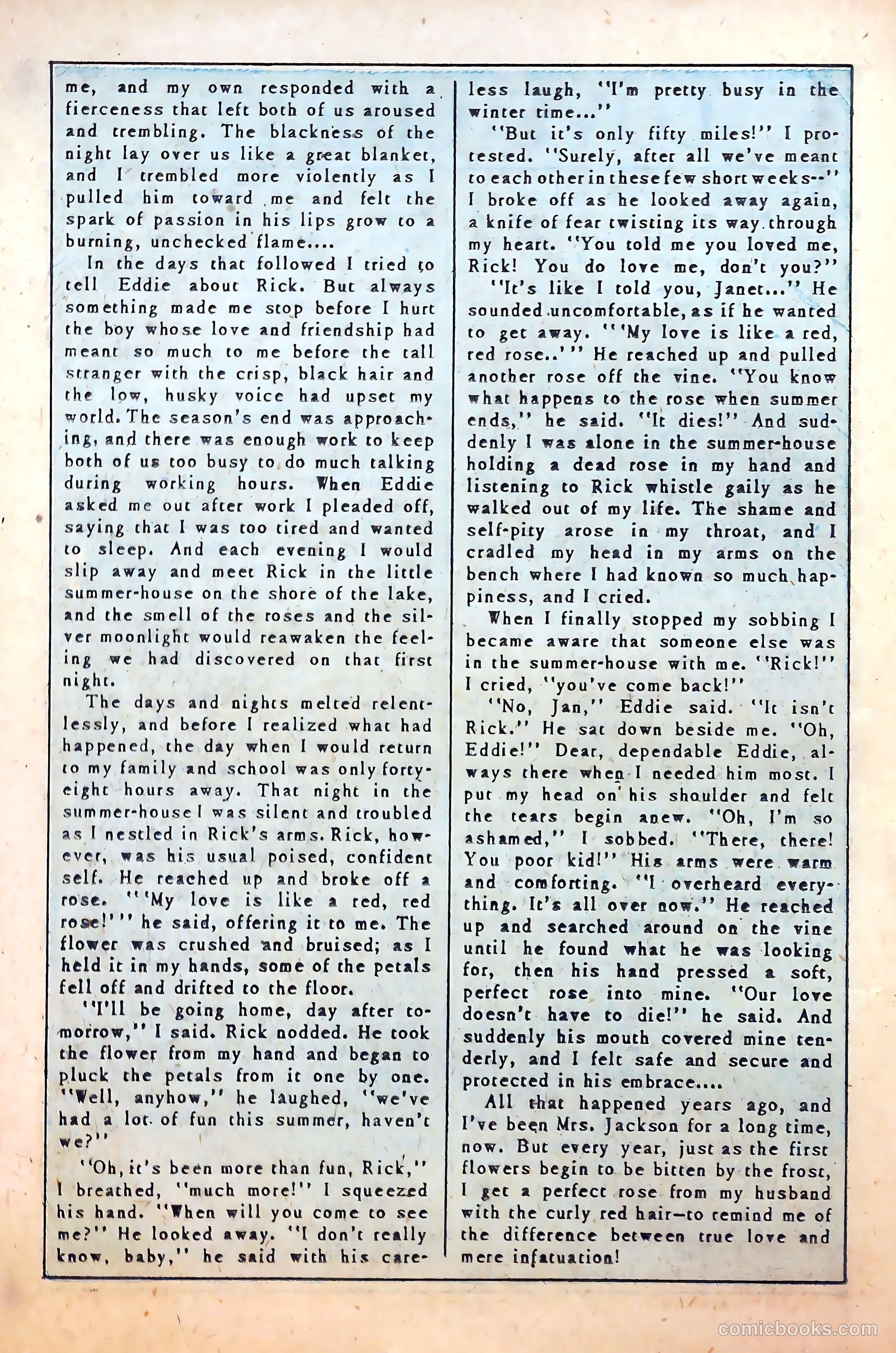Romantic Love #10 (1952) — page 18 of 36