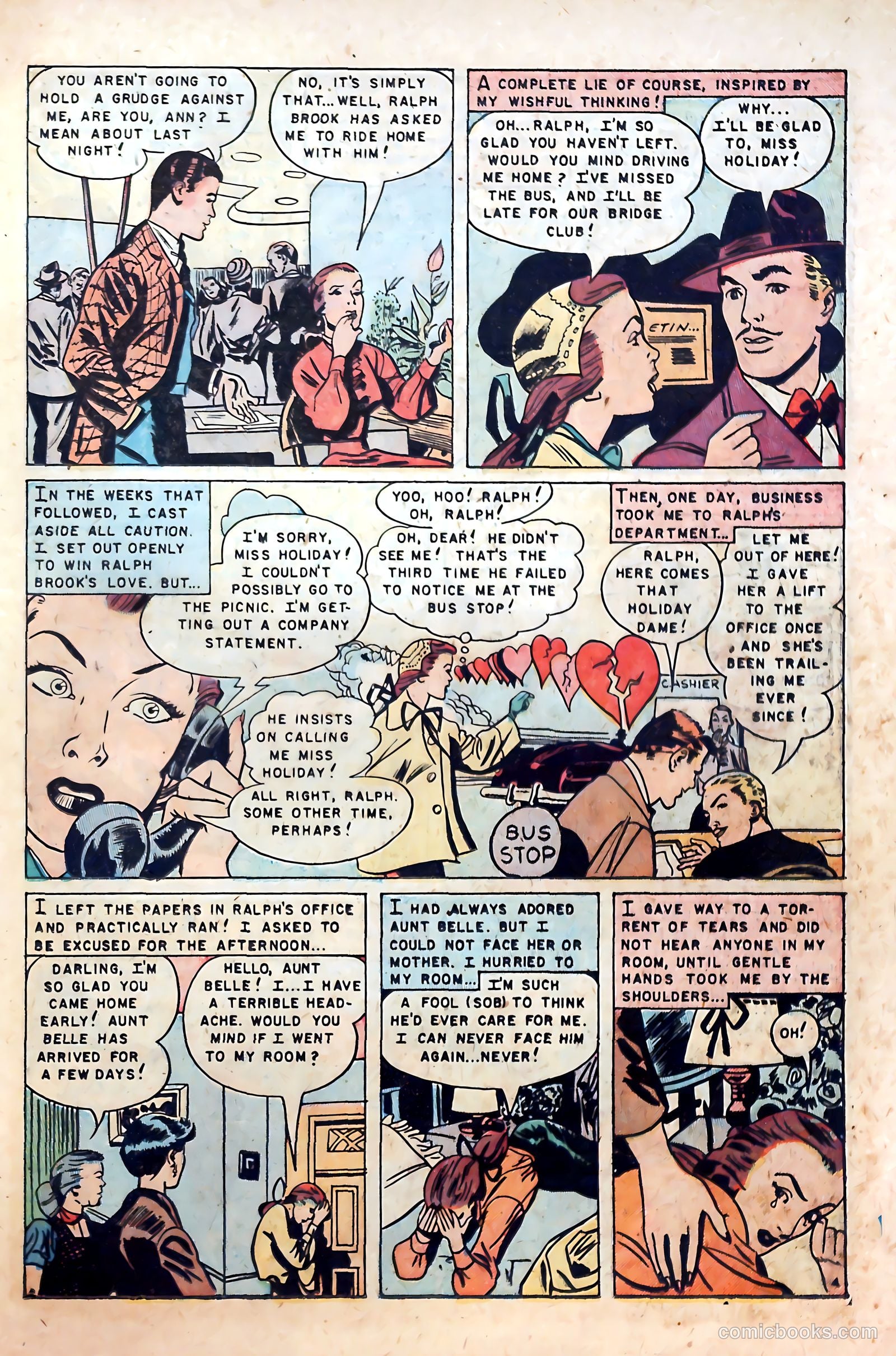 Romantic Love #10 (1952) — page 23 of 36