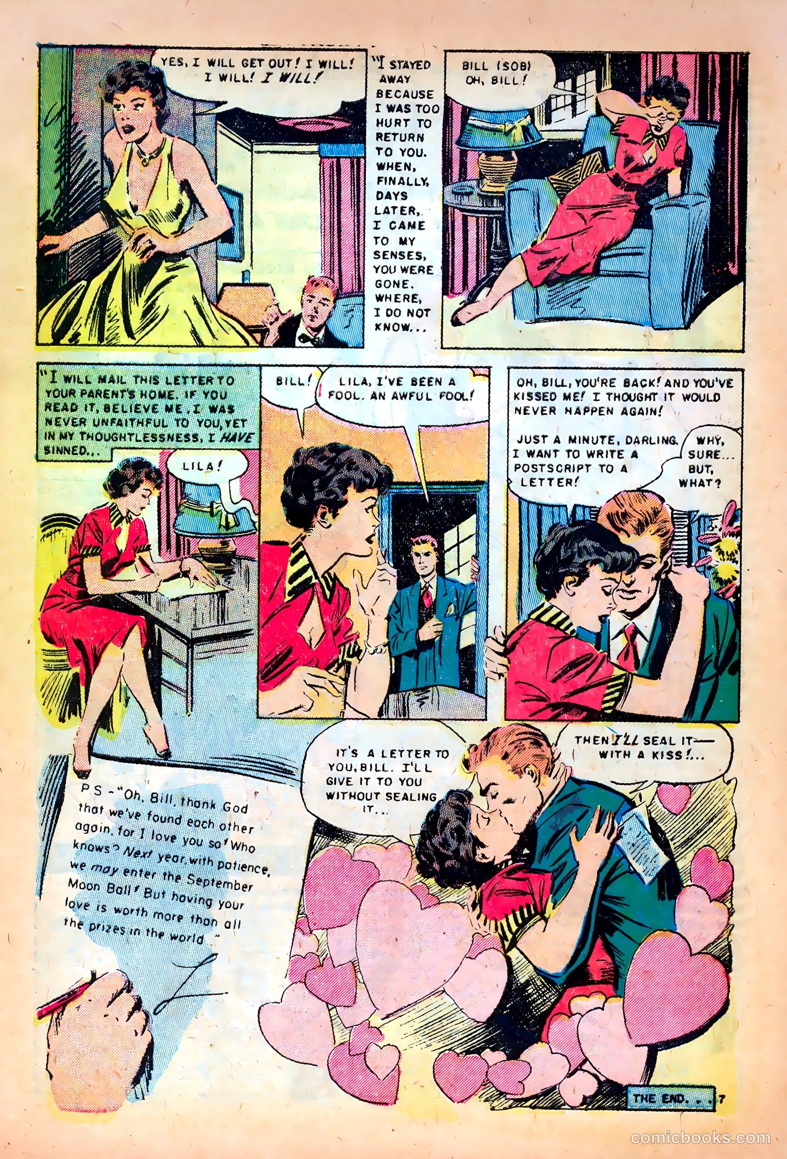 Romantic Love #11 (1952) — page 9 of 36