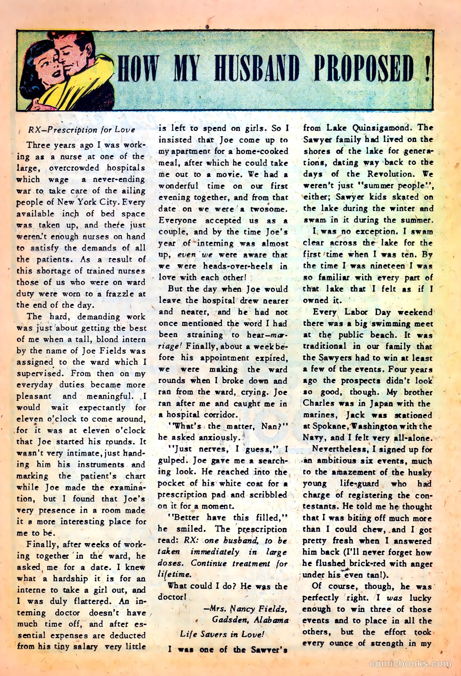 Romantic Love #11 (1952) — page 18 of 36