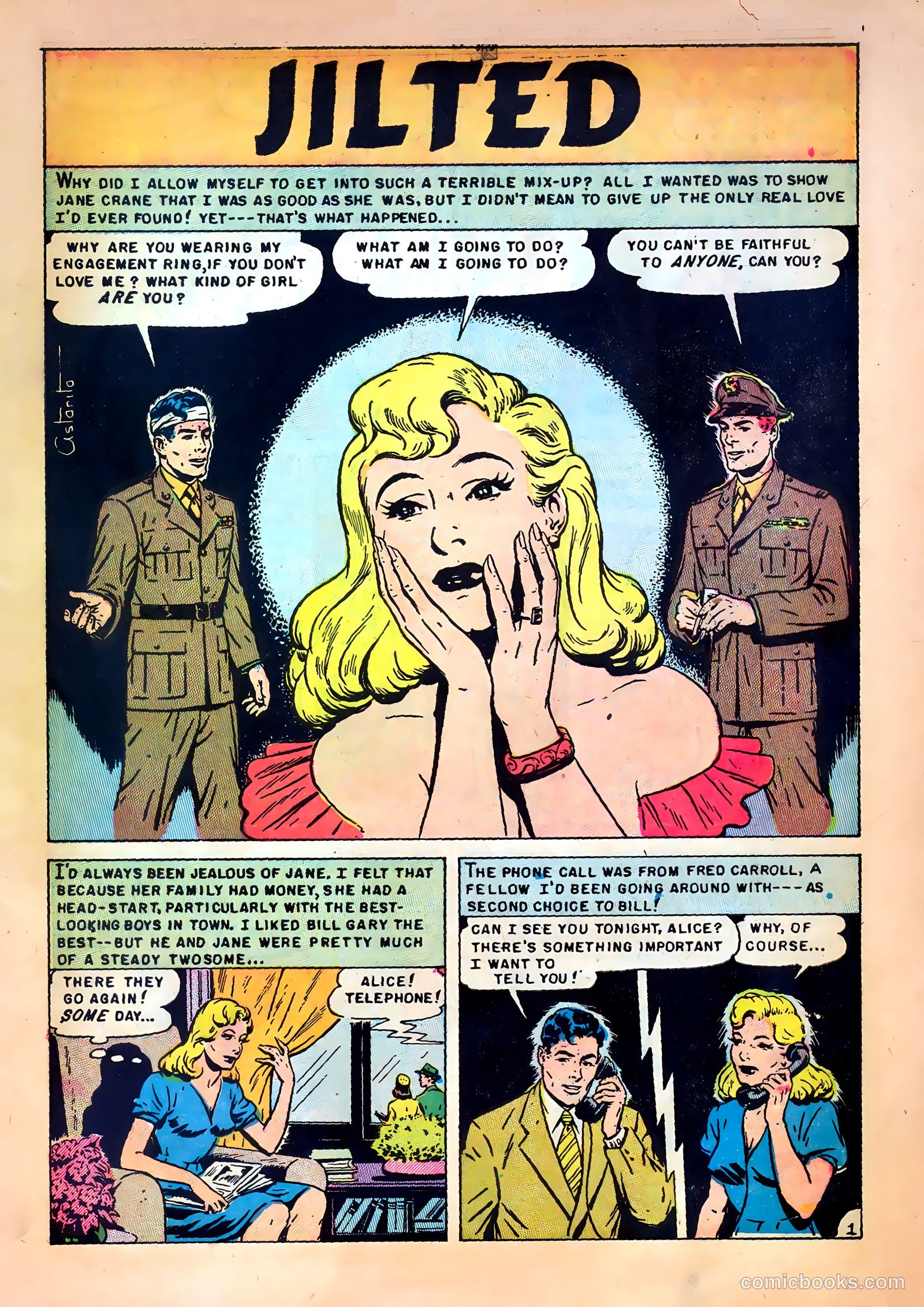Romantic Love #12 (1952) — page 3 of 36