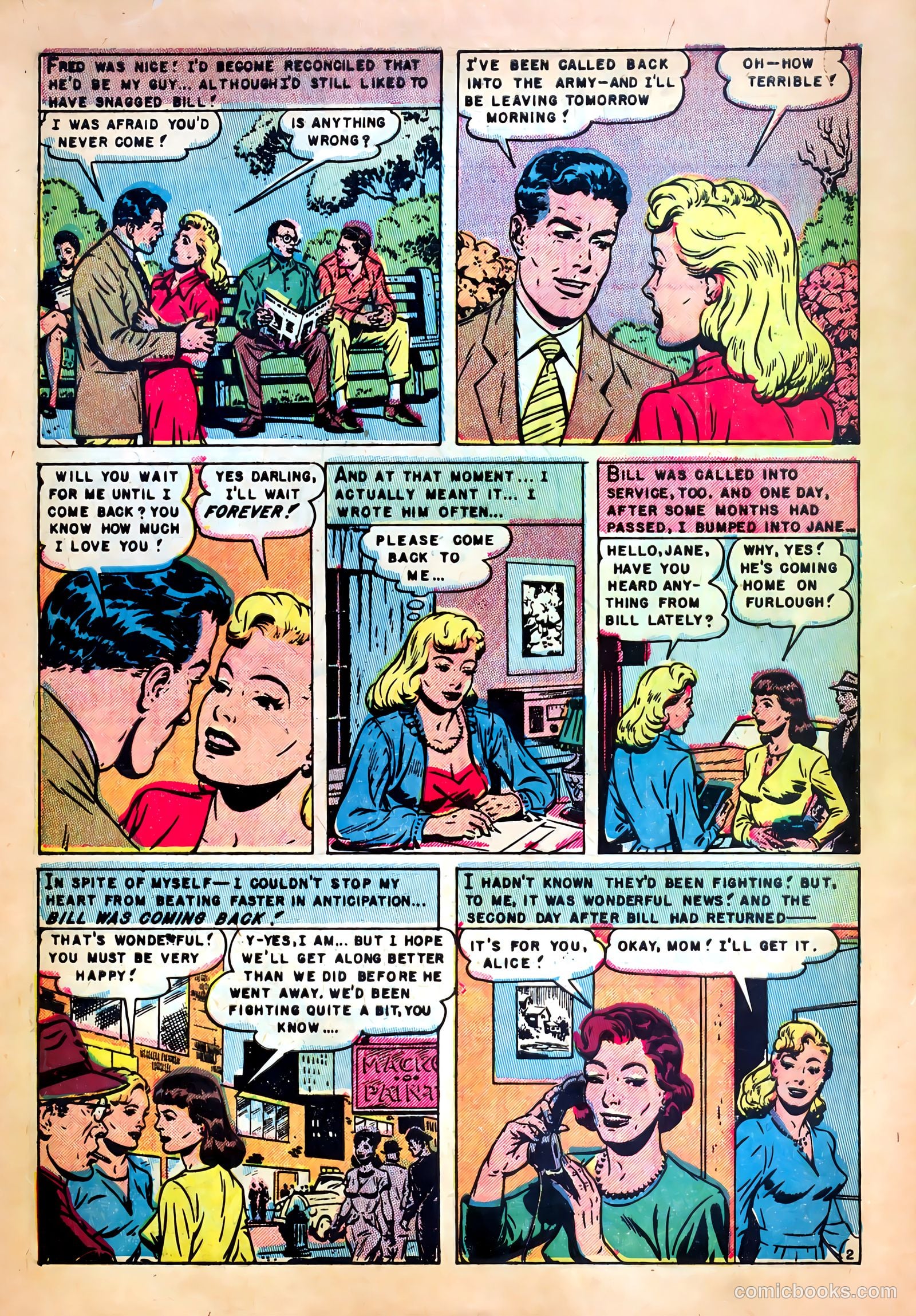 Romantic Love #12 (1952) — page 4 of 36