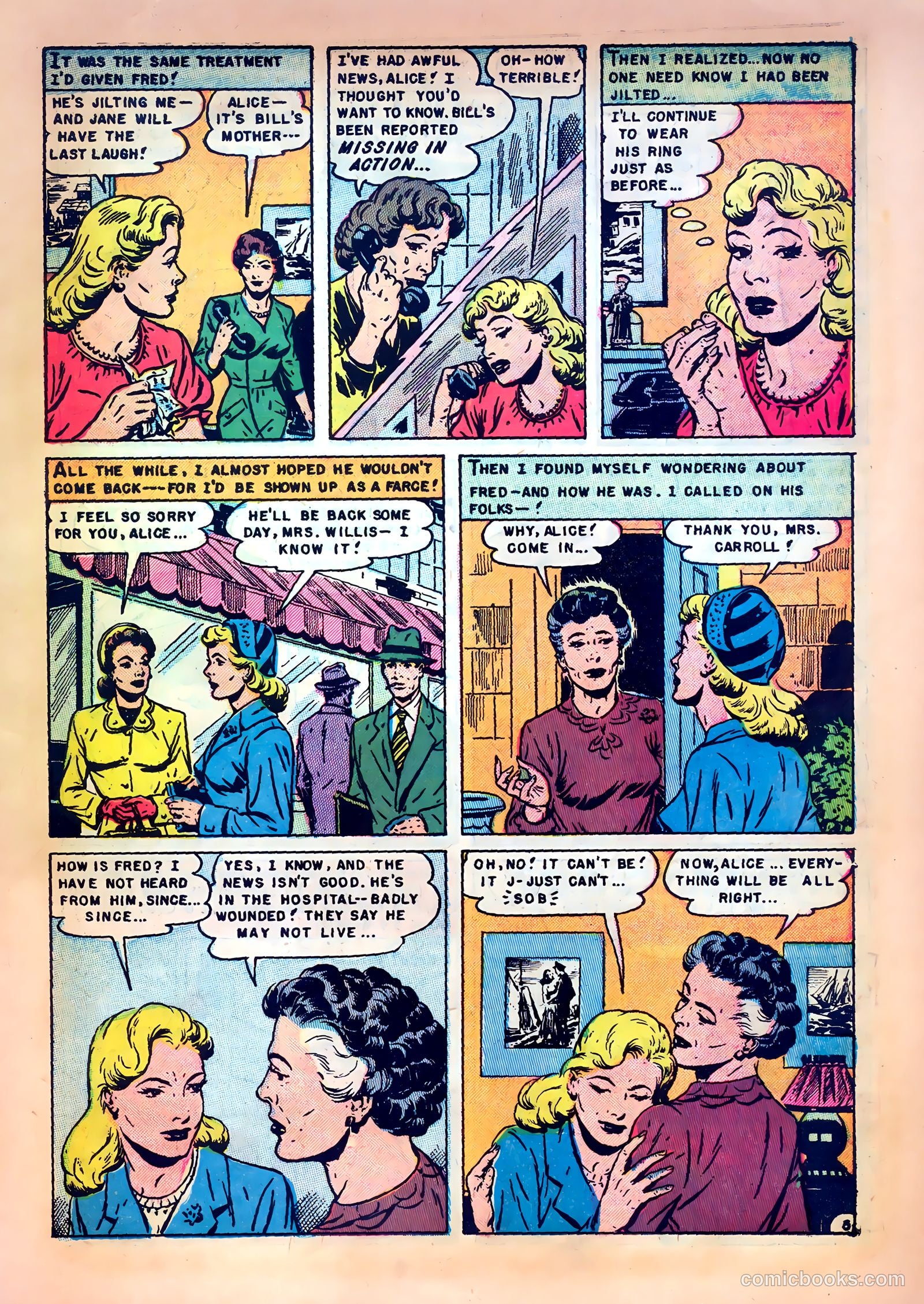 Romantic Love #12 (1952) — page 7 of 36