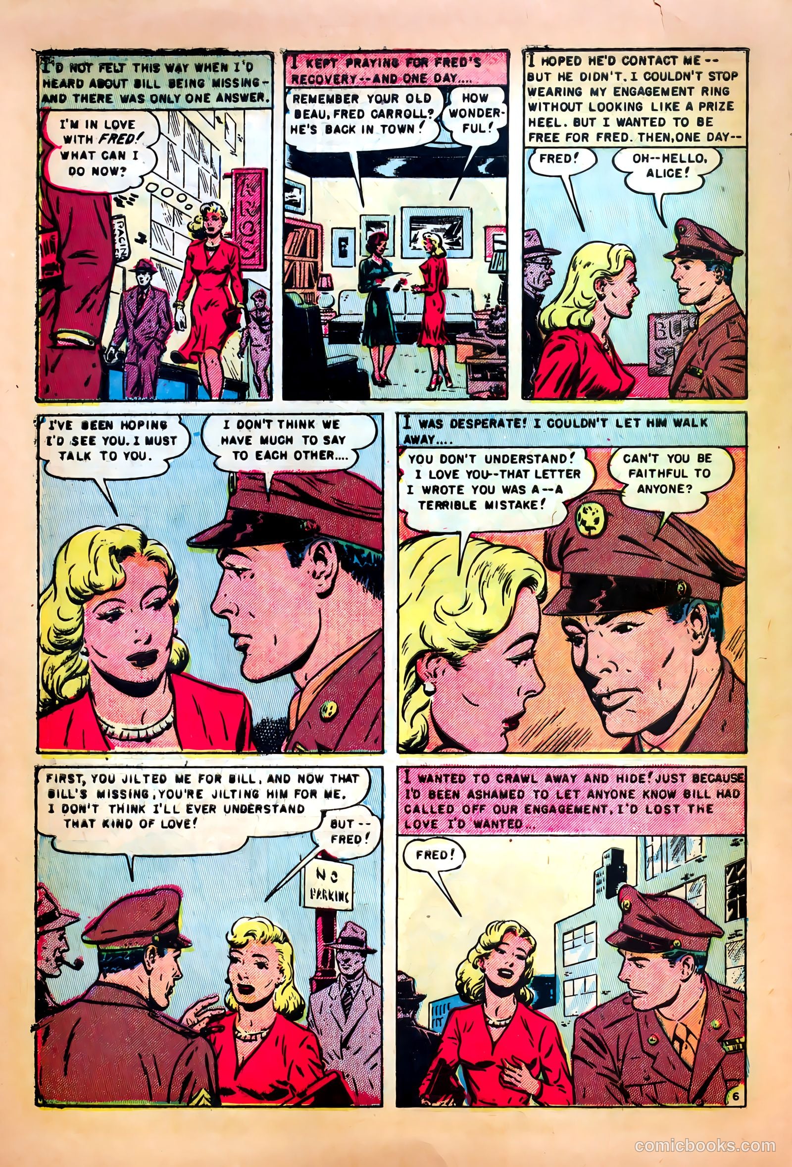 Romantic Love #12 (1952) — page 8 of 36
