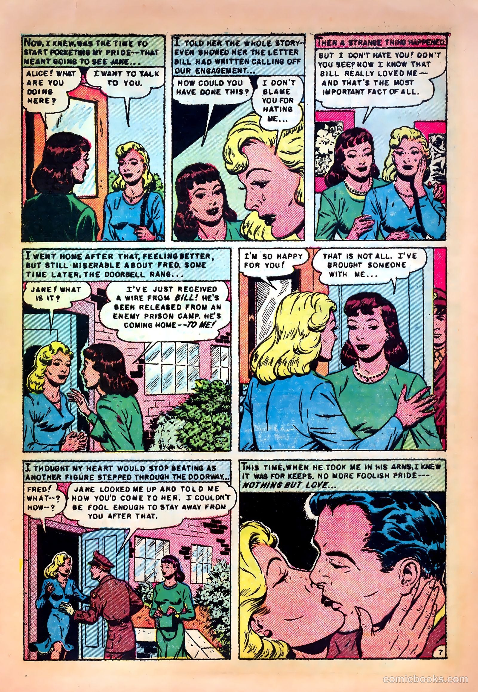 Romantic Love #12 (1952) — page 9 of 36
