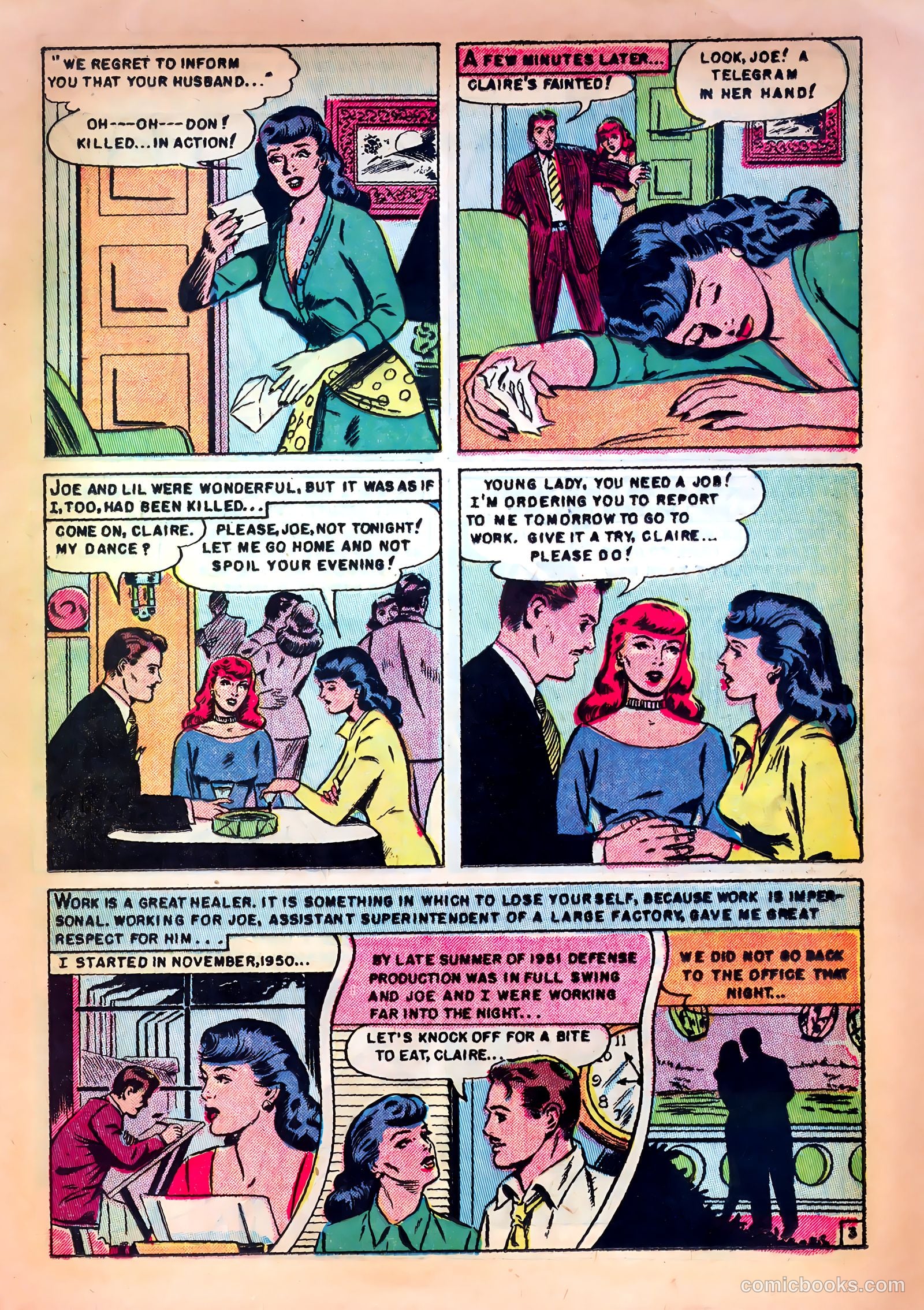 Romantic Love #12 (1952) — page 13 of 36