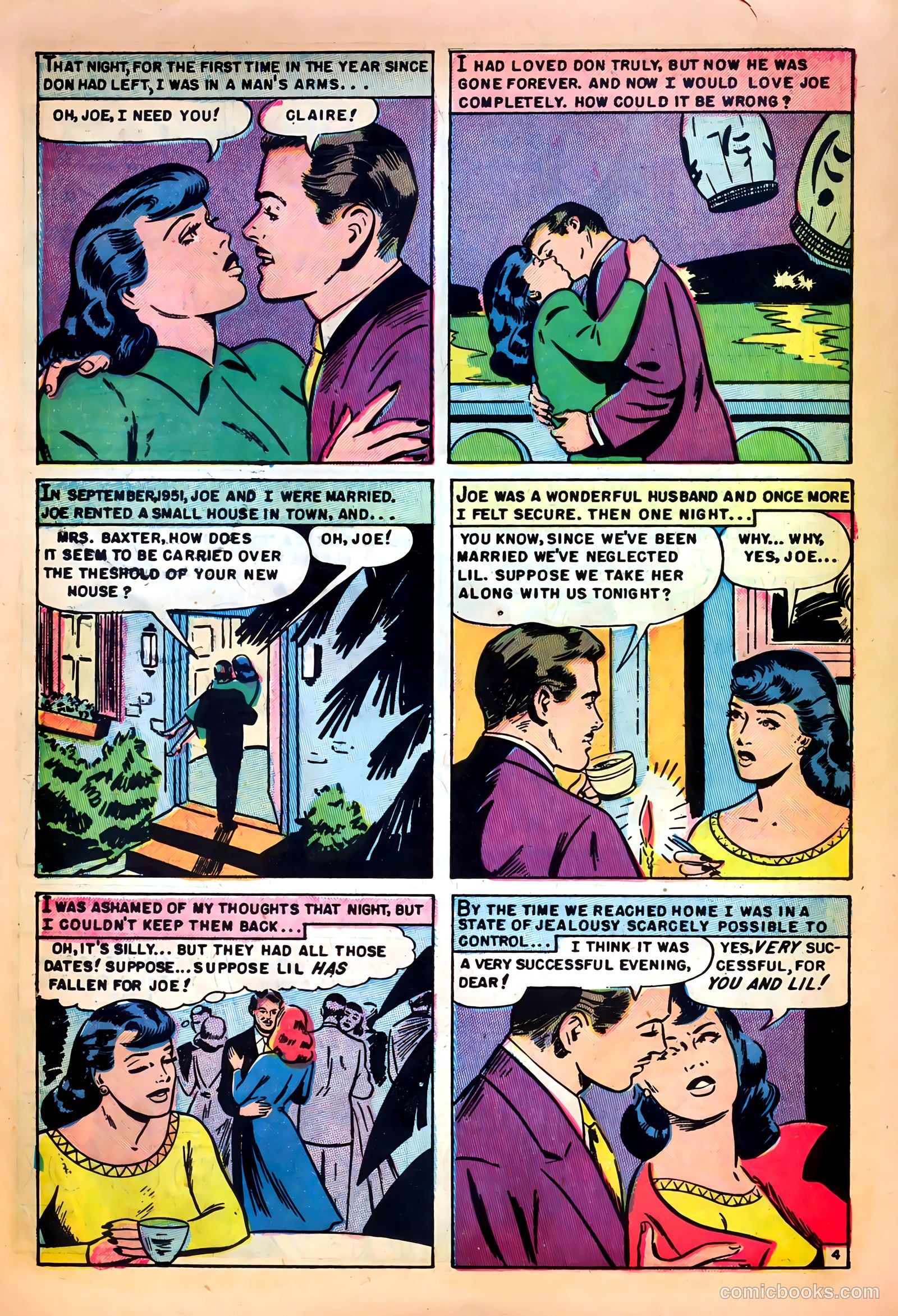 Romantic Love #12 (1952) — page 14 of 36