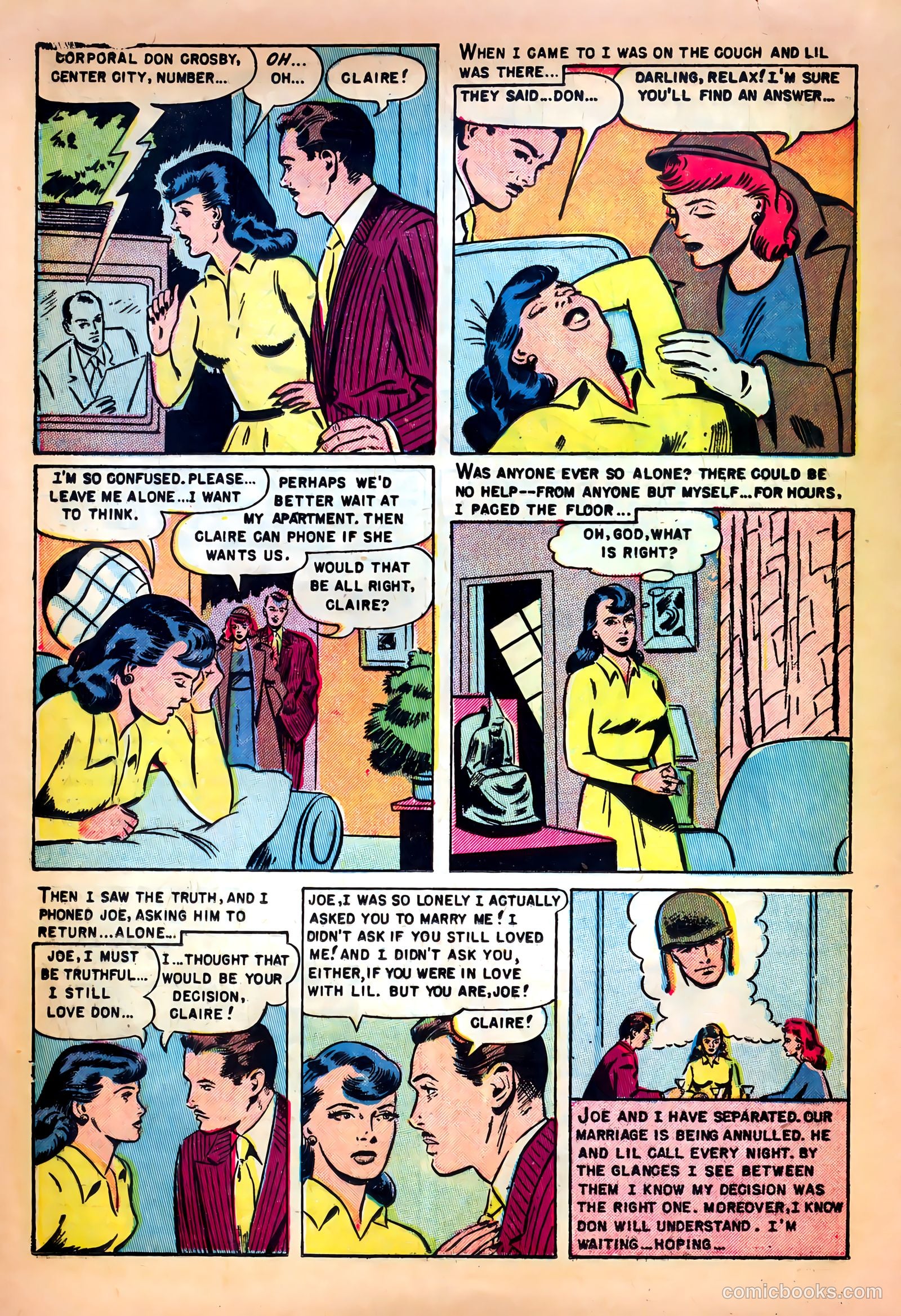 Romantic Love #12 (1952) — page 16 of 36