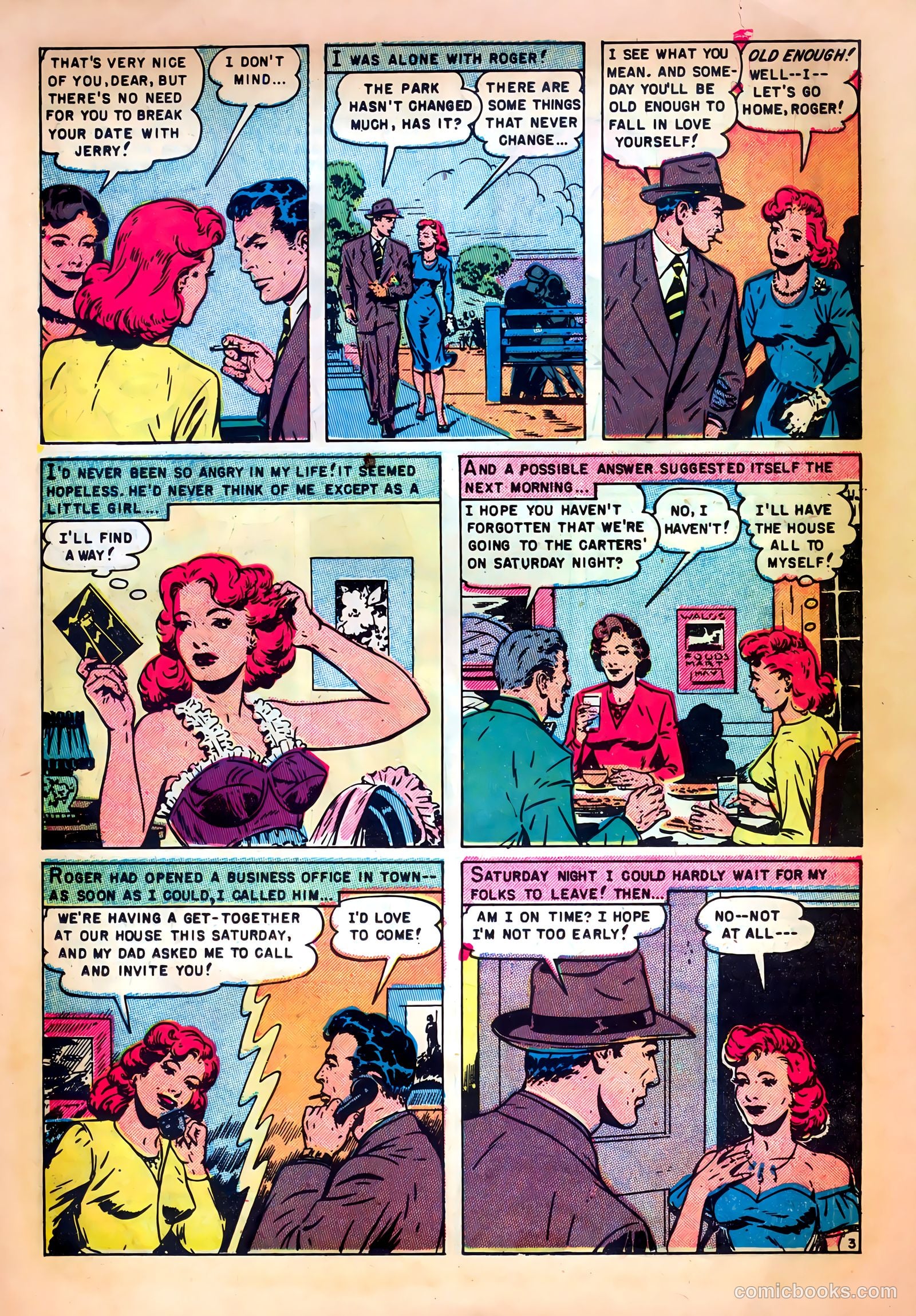 Romantic Love #12 (1952) — page 22 of 36