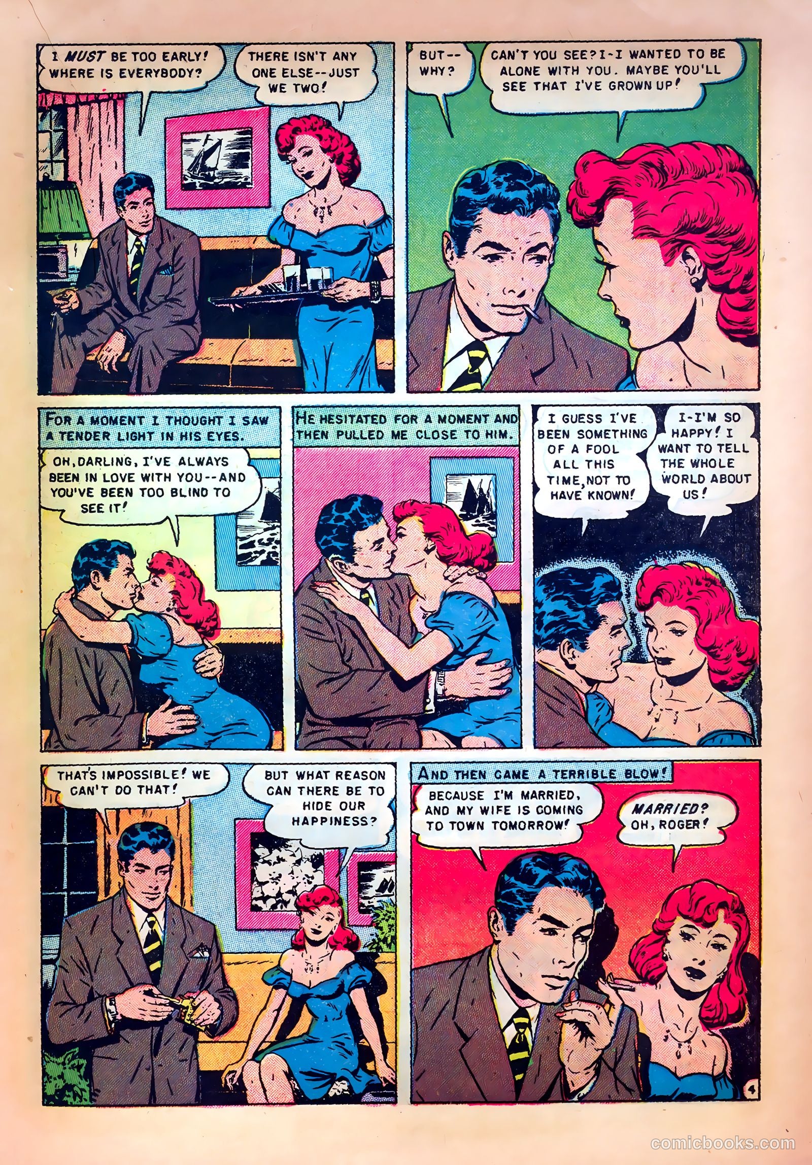 Romantic Love #12 (1952) — page 23 of 36
