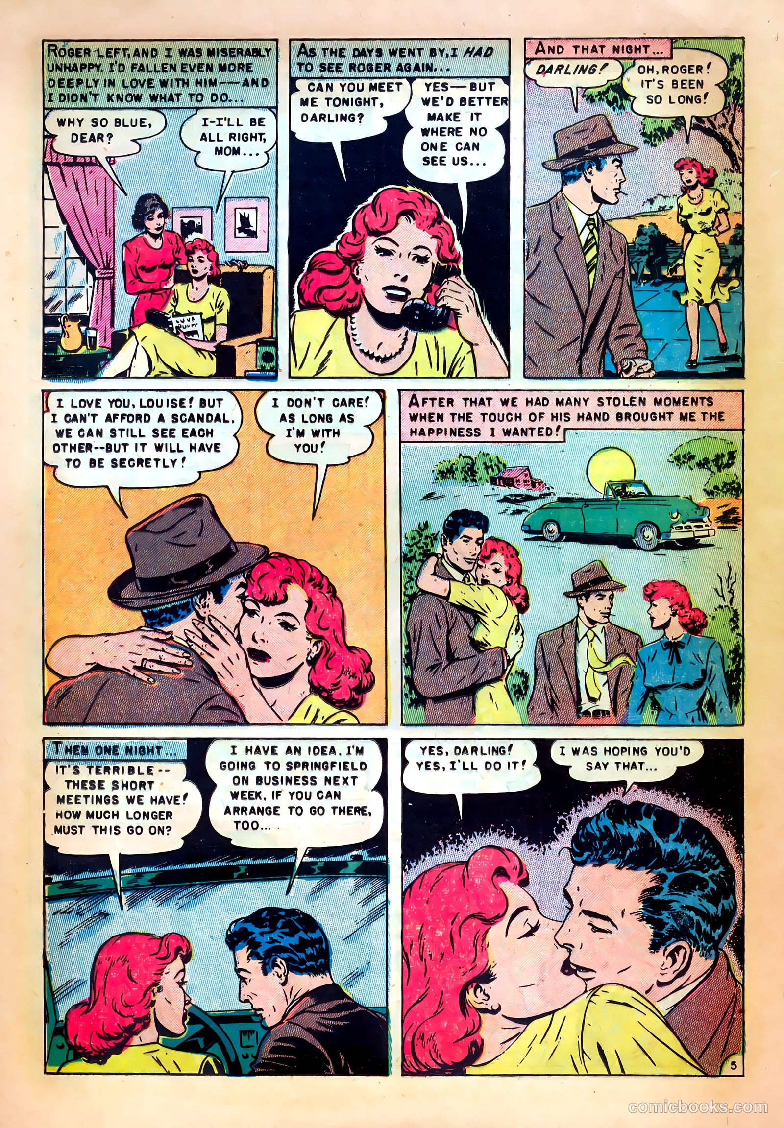Romantic Love #12 (1952) — page 24 of 36