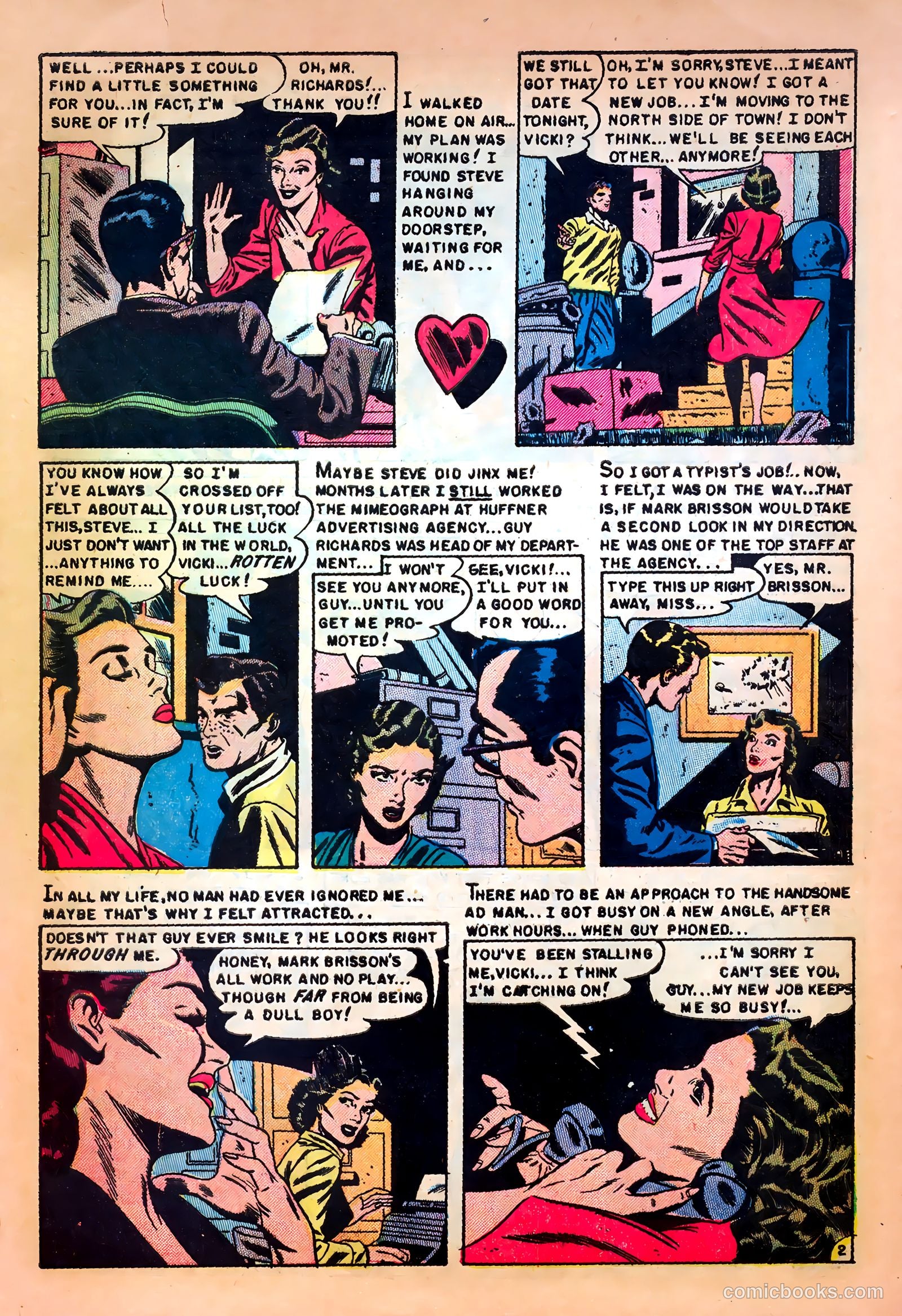 Romantic Love #12 (1952) — page 29 of 36