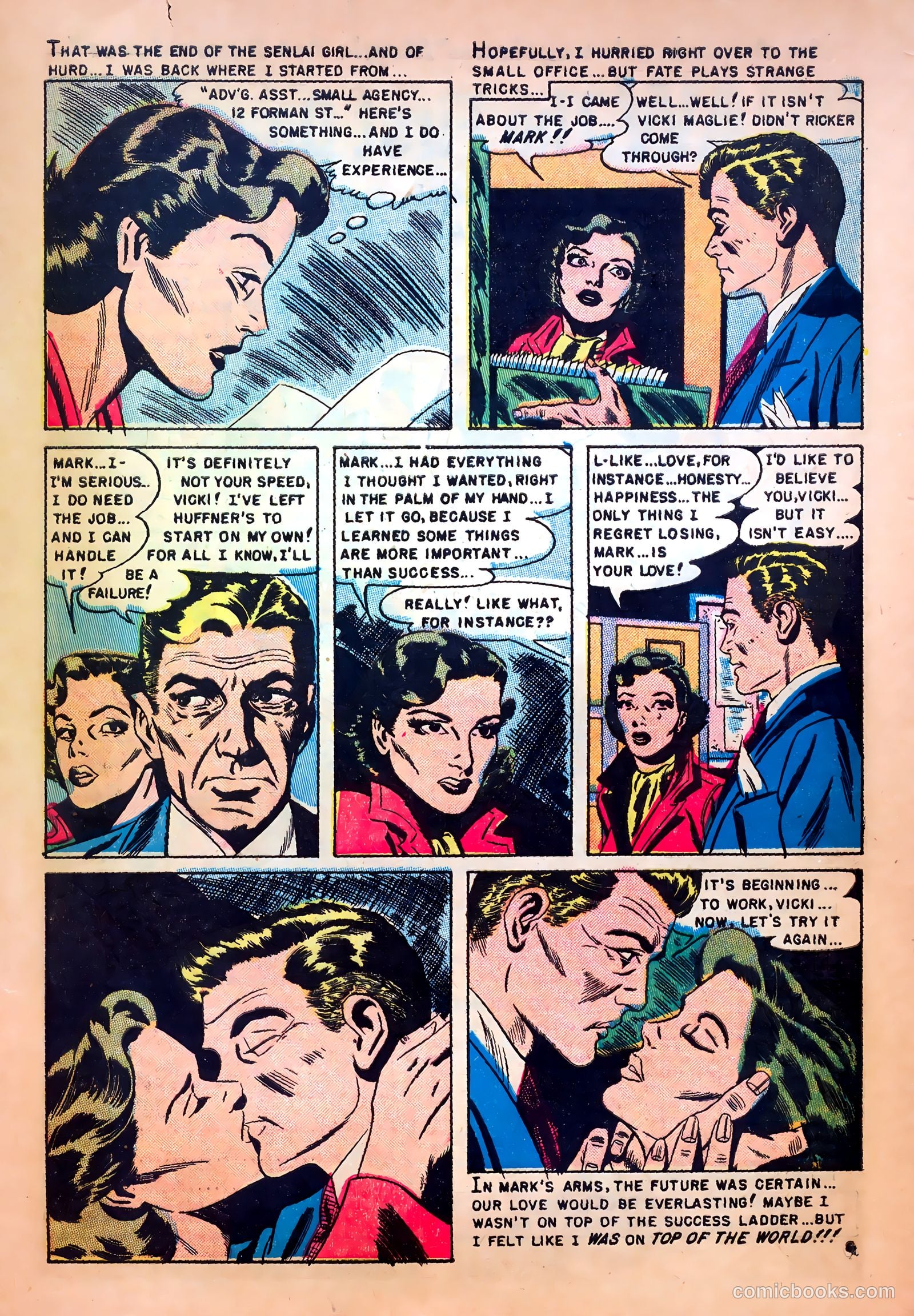 Romantic Love #12 (1952) — page 33 of 36