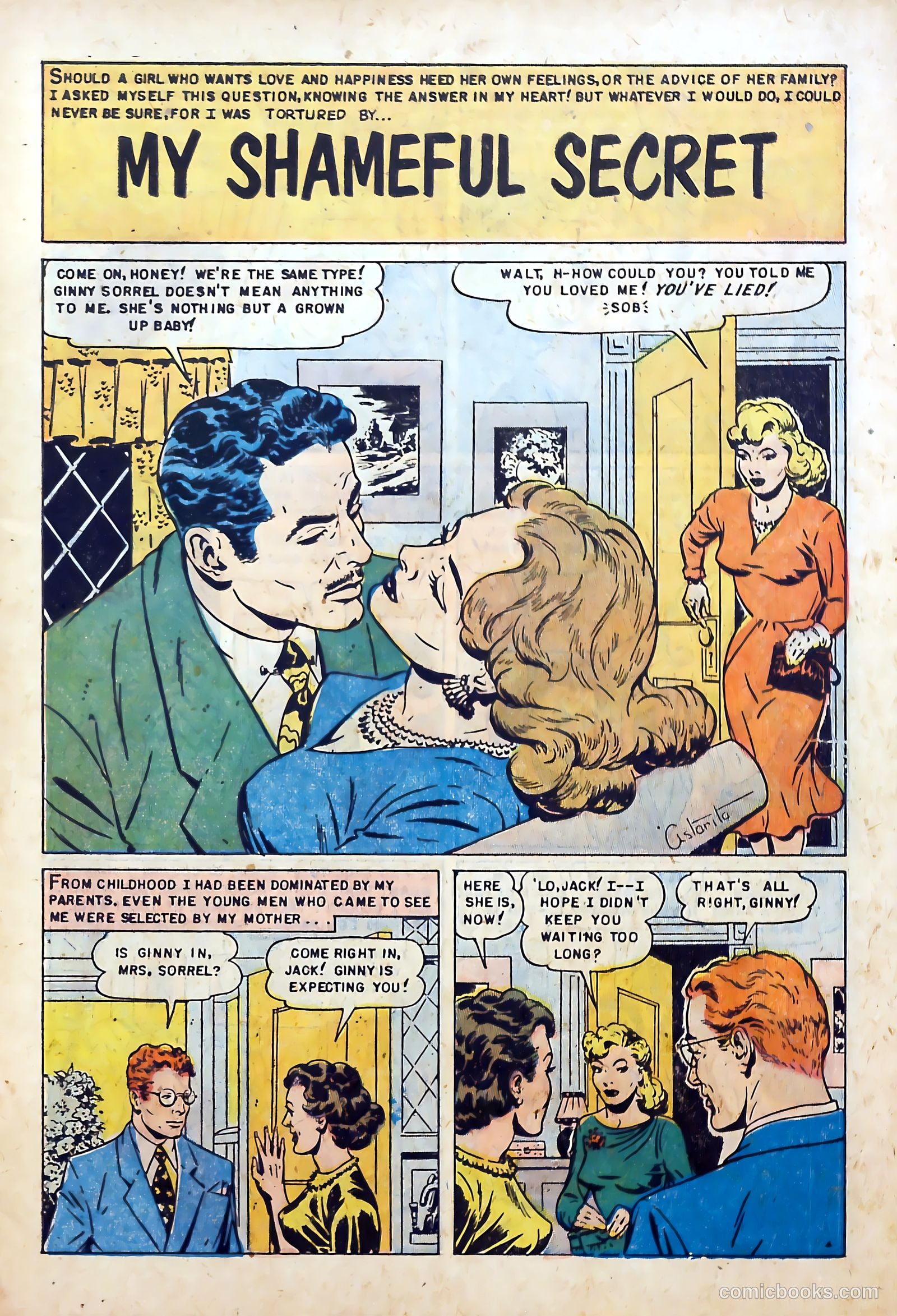 Romantic Love #13 (1952) — page 3 of 36