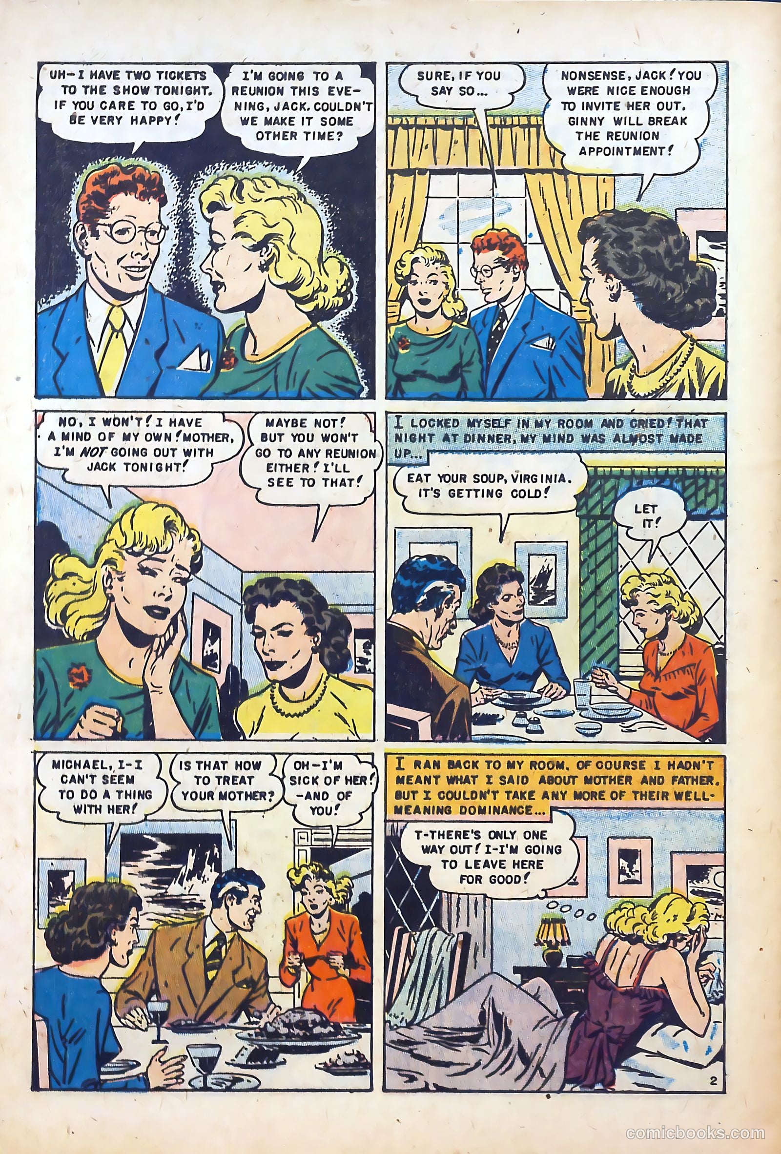 Romantic Love #13 (1952) — page 4 of 36