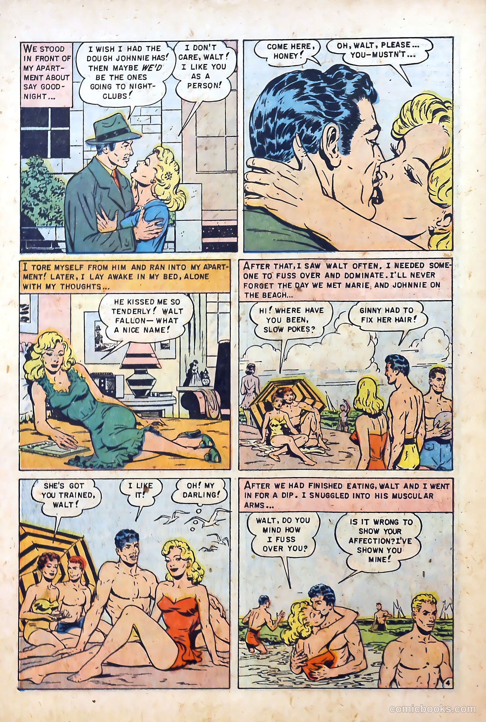 Romantic Love #13 (1952) — page 6 of 36