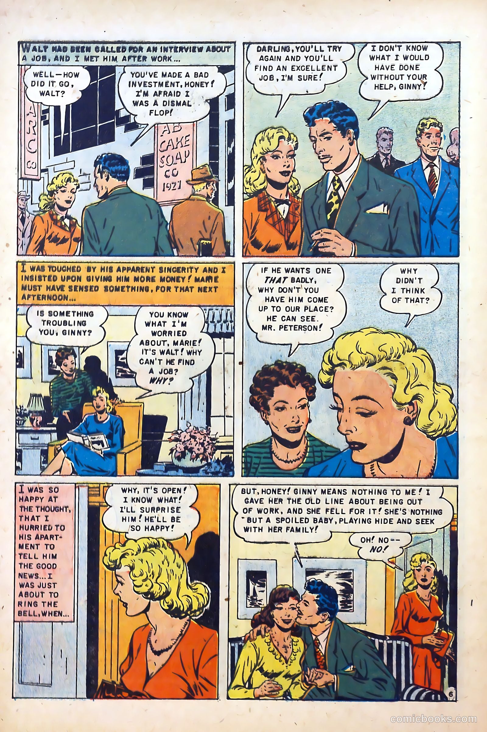 Romantic Love #13 (1952) — page 8 of 36