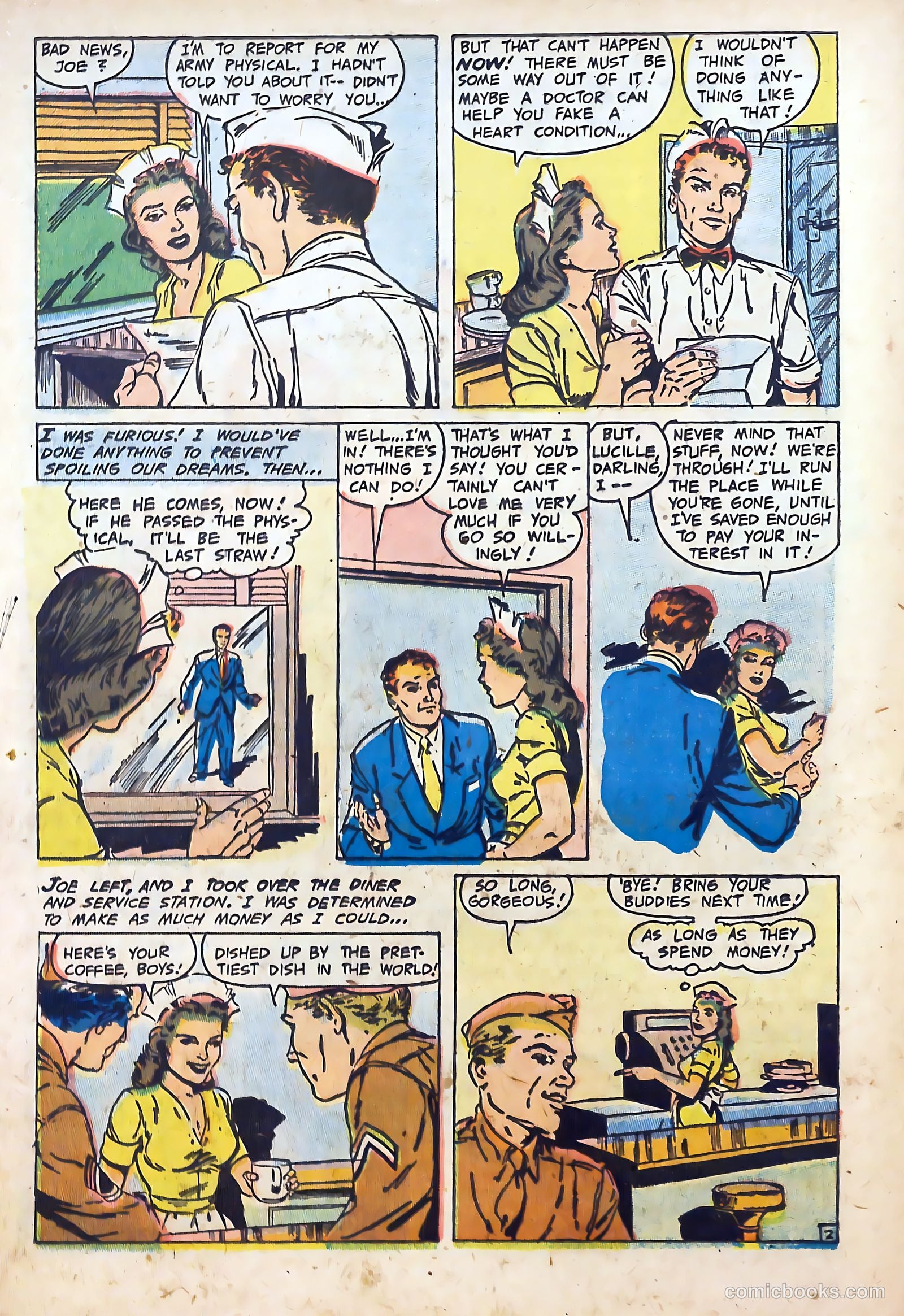 Romantic Love #13 (1952) — page 12 of 36