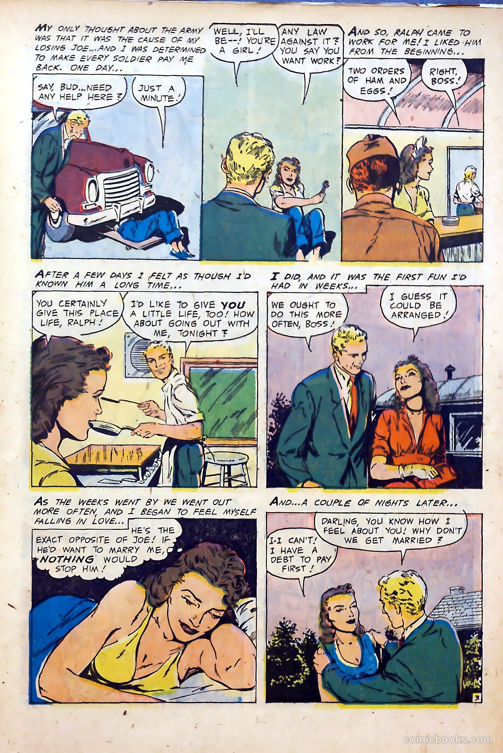 Romantic Love #13 (1952) — page 13 of 36