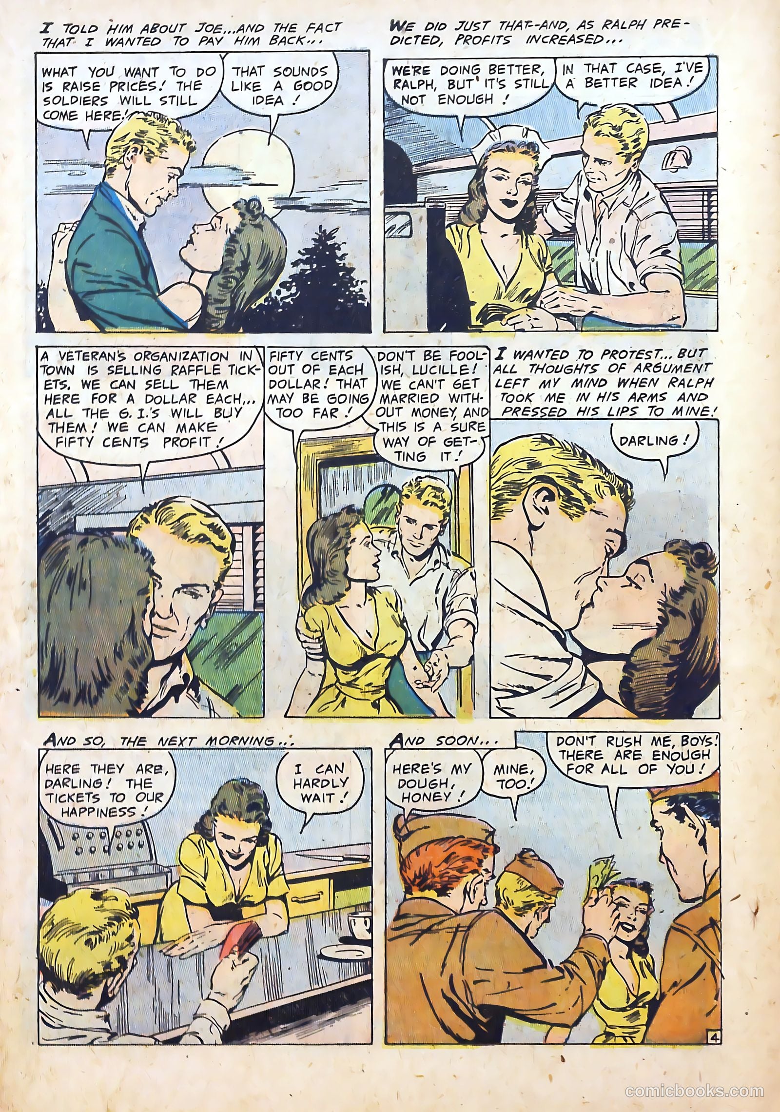Romantic Love #13 (1952) — page 14 of 36