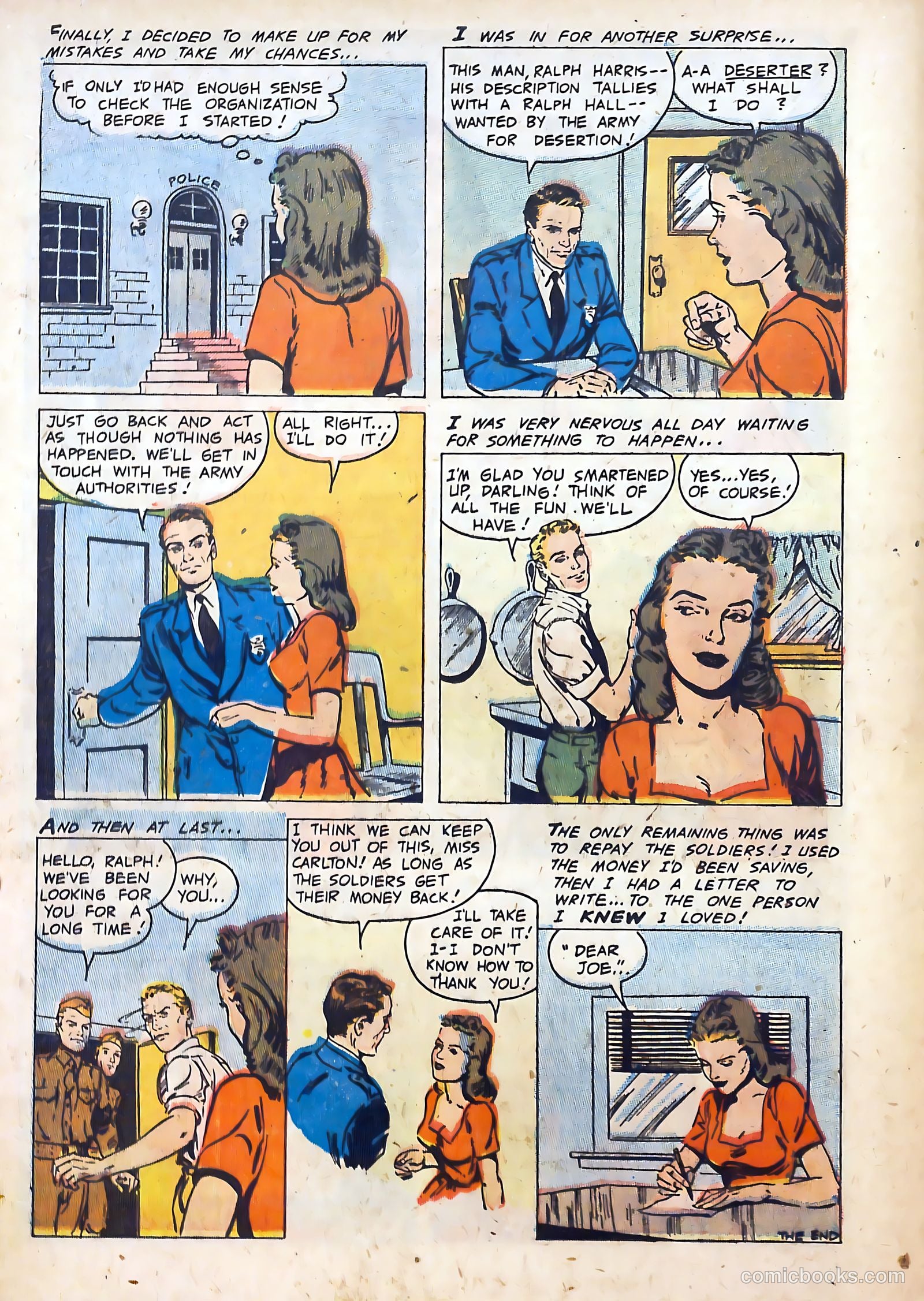 Romantic Love #13 (1952) — page 16 of 36