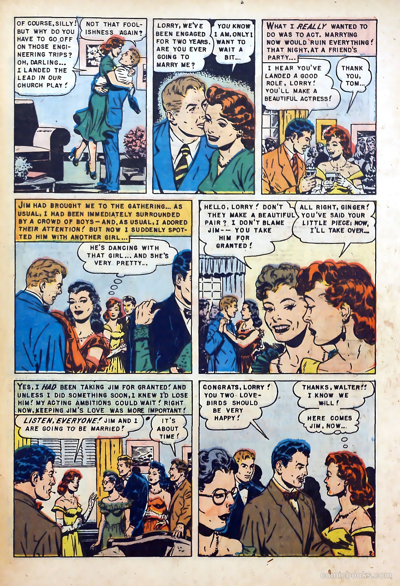 Romantic Love #13 (1952) — page 21 of 36