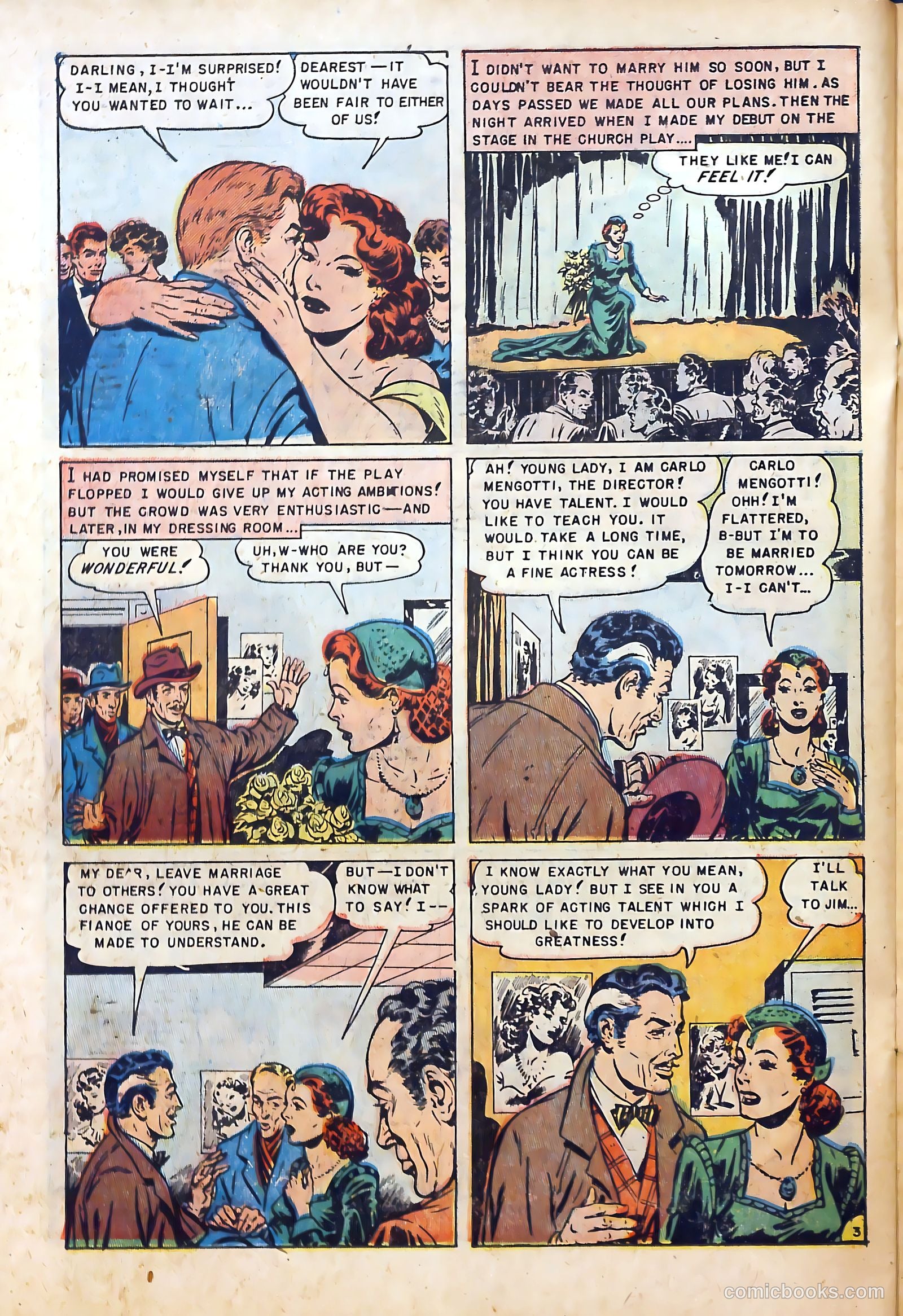 Romantic Love #13 (1952) — page 22 of 36