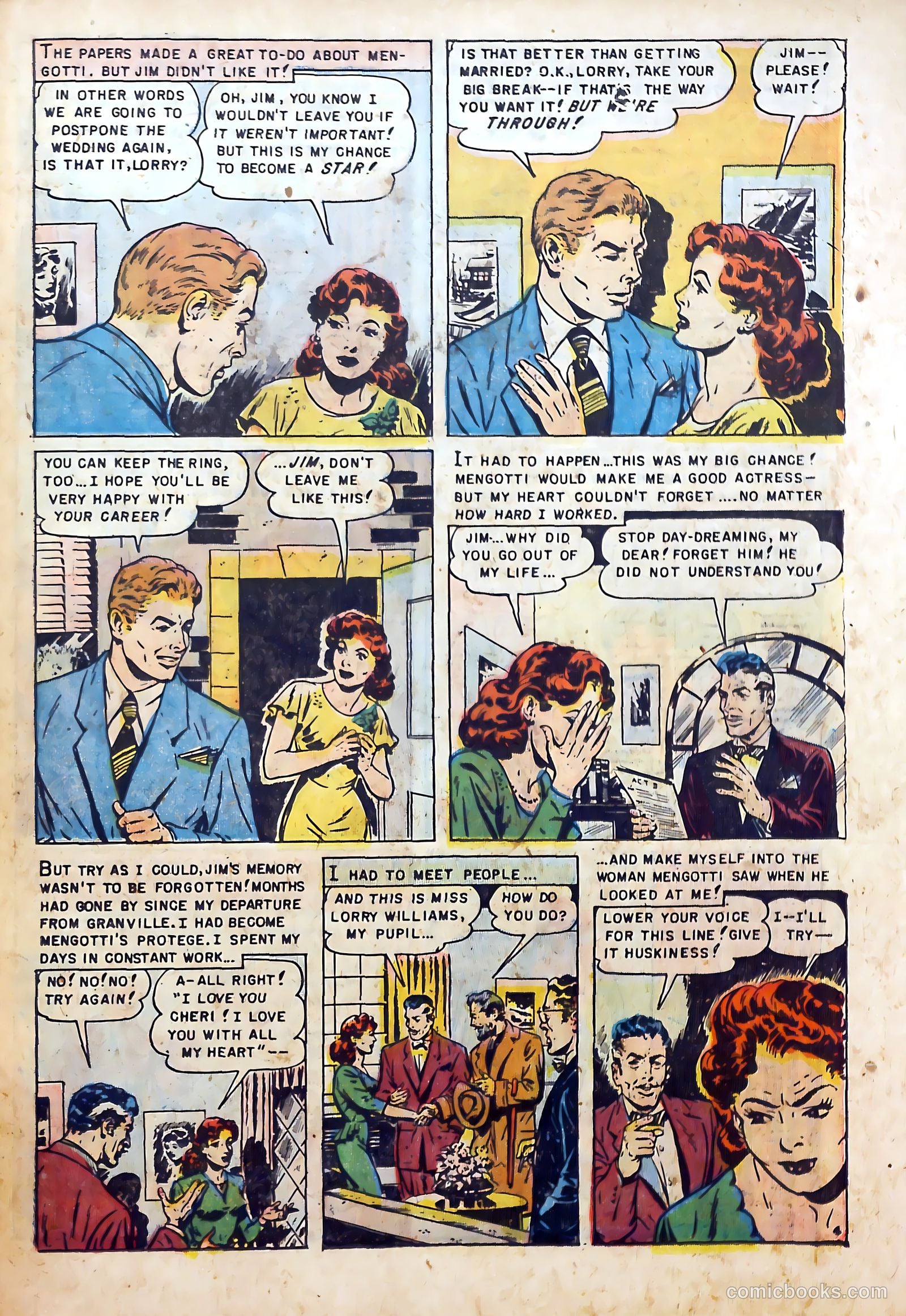 Romantic Love #13 (1952) — page 23 of 36