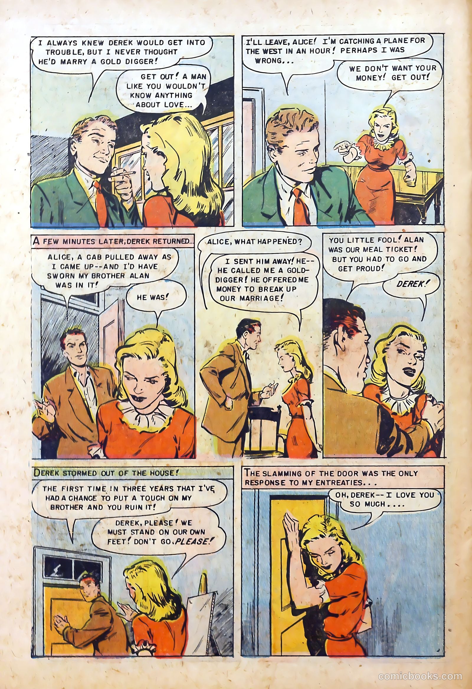 Romantic Love #13 (1952) — page 30 of 36