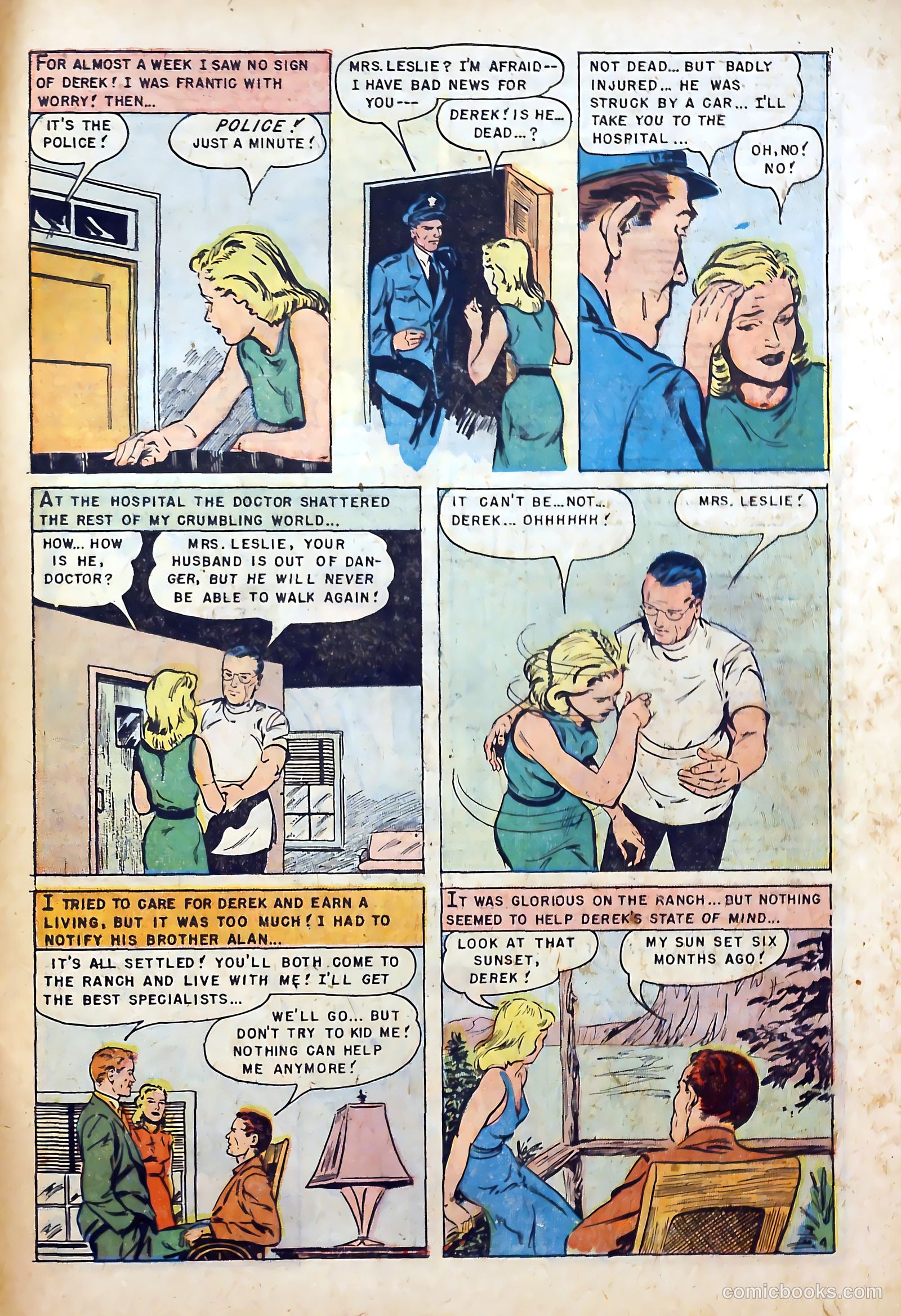Romantic Love #13 (1952) — page 31 of 36