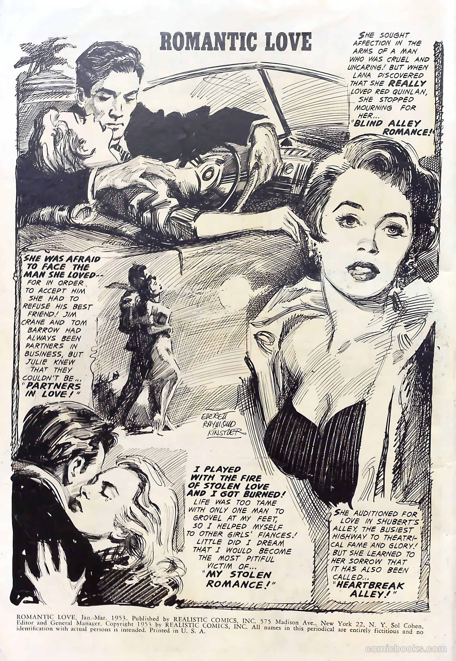 Romantic Love #14 (1953) — page 2 of 36