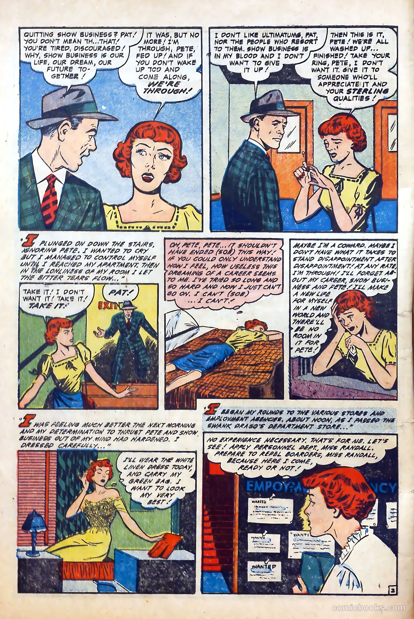 Romantic Love #14 (1953) — page 4 of 36