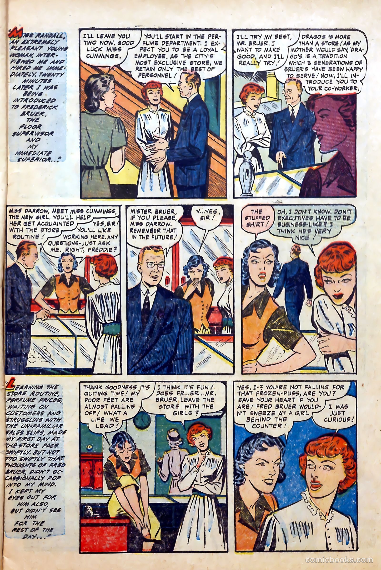 Romantic Love #14 (1953) — page 5 of 36