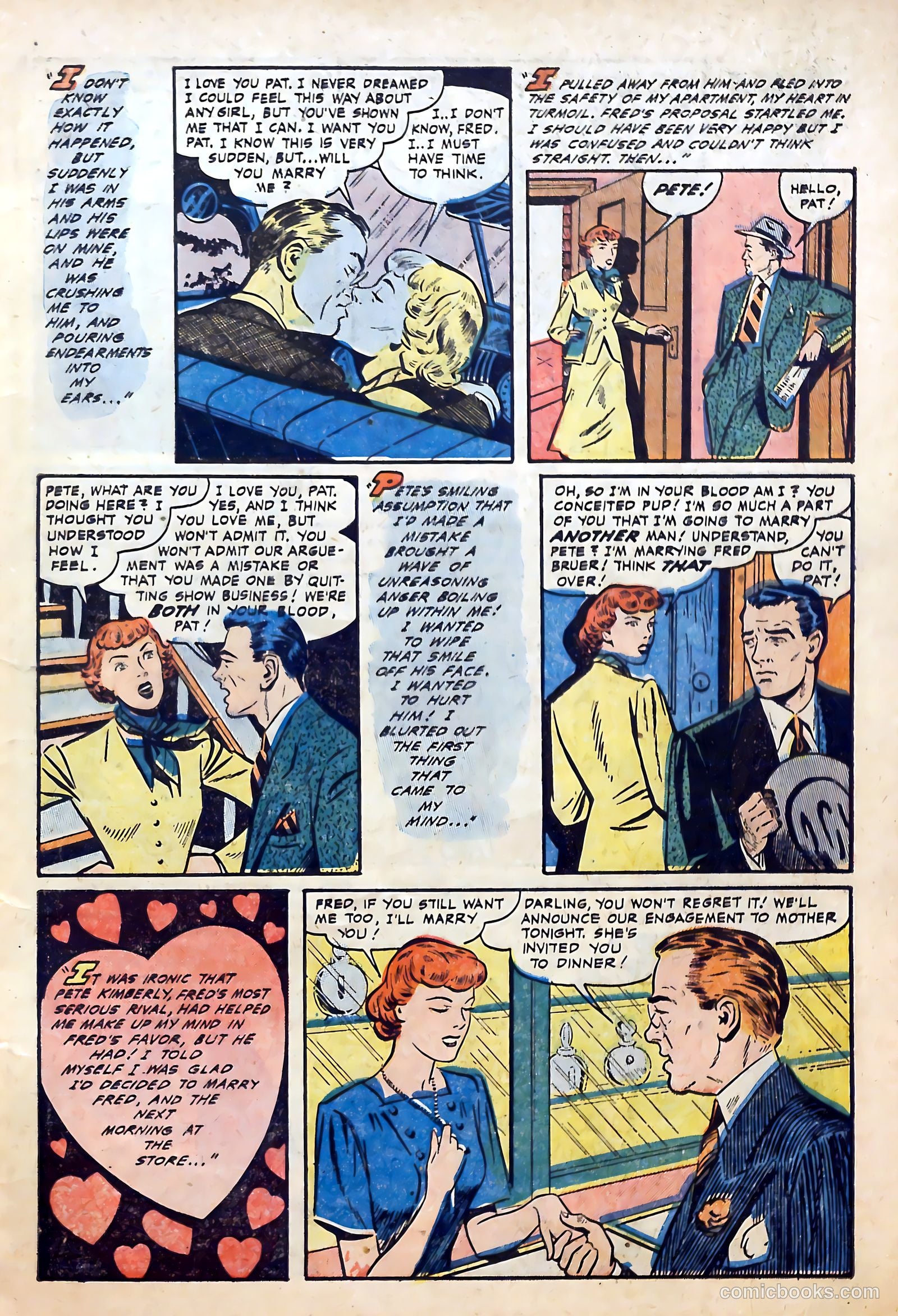Romantic Love #14 (1953) — page 7 of 36