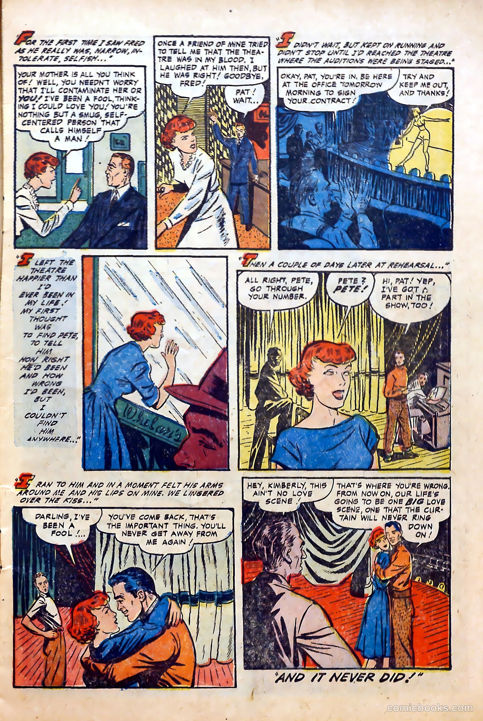 Romantic Love #14 (1953) — page 9 of 36