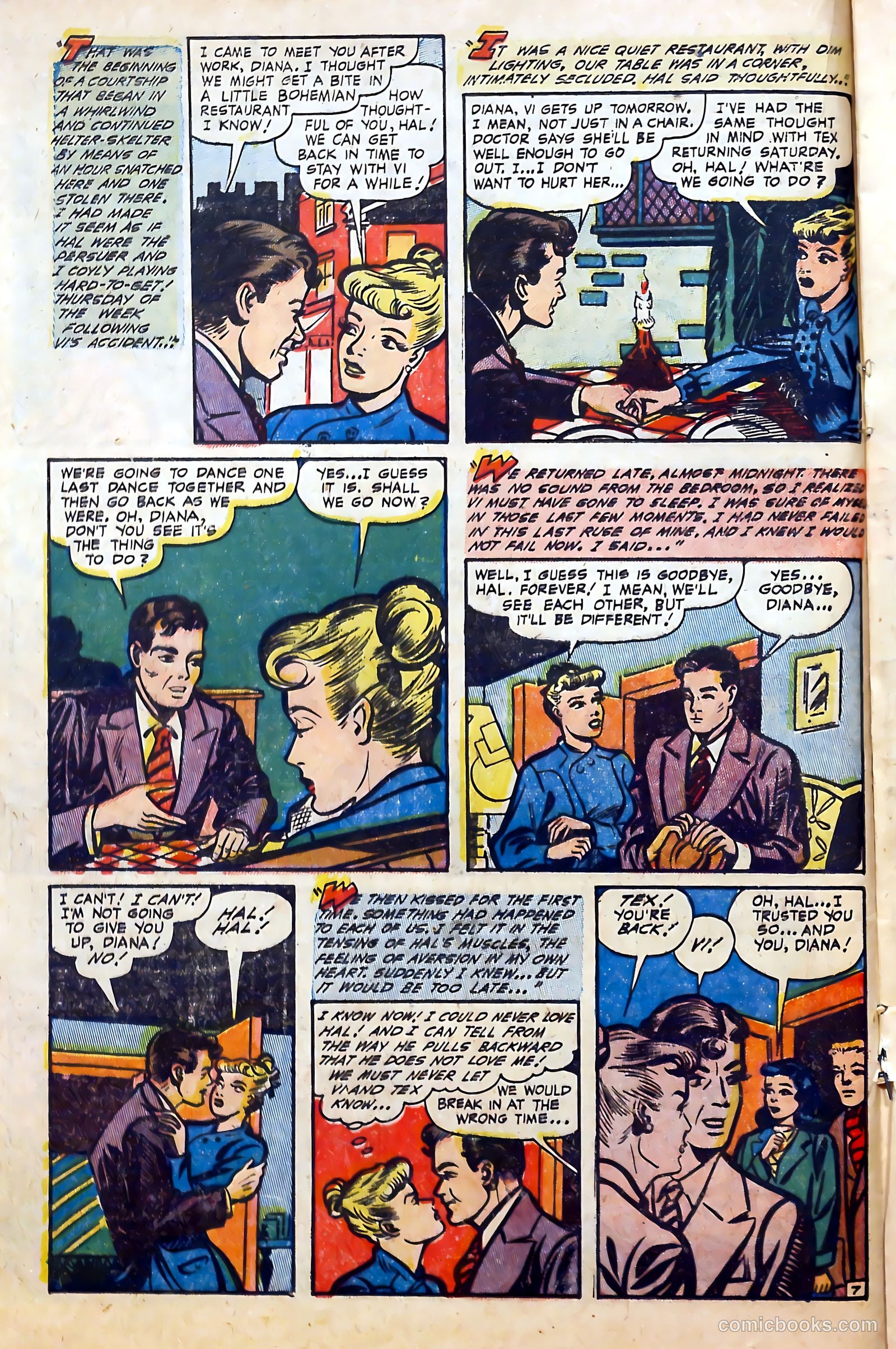 Romantic Love #14 (1953) — page 16 of 36