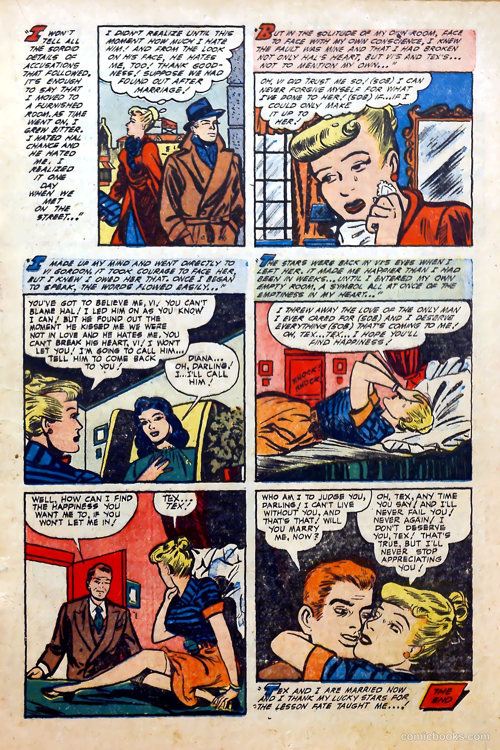 Romantic Love #14 (1953) — page 17 of 36