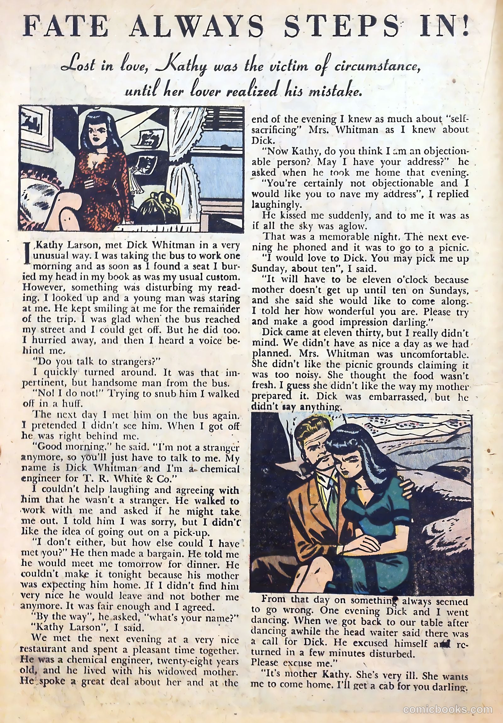 Romantic Love #14 (1953) — page 18 of 36