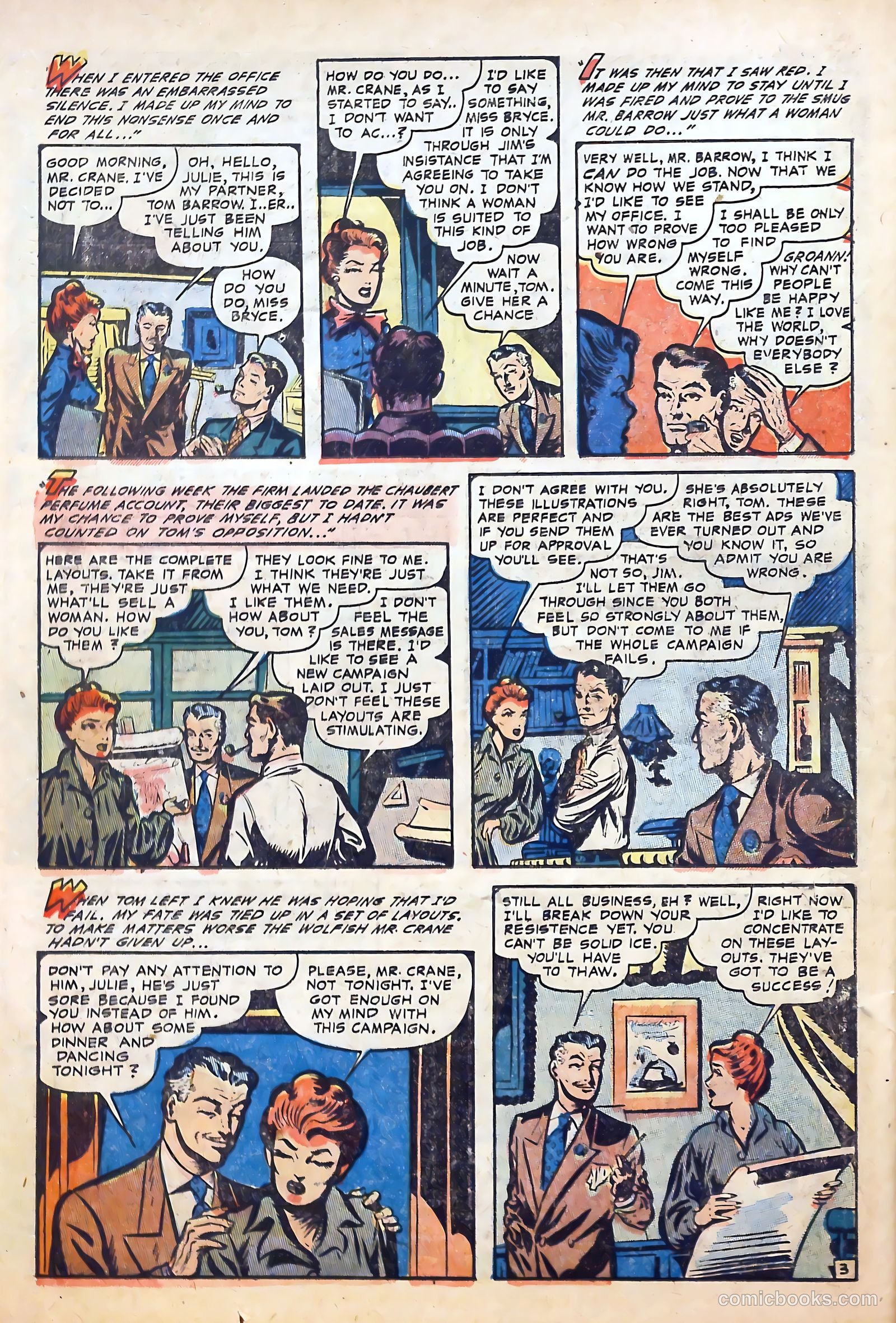 Romantic Love #14 (1953) — page 22 of 36