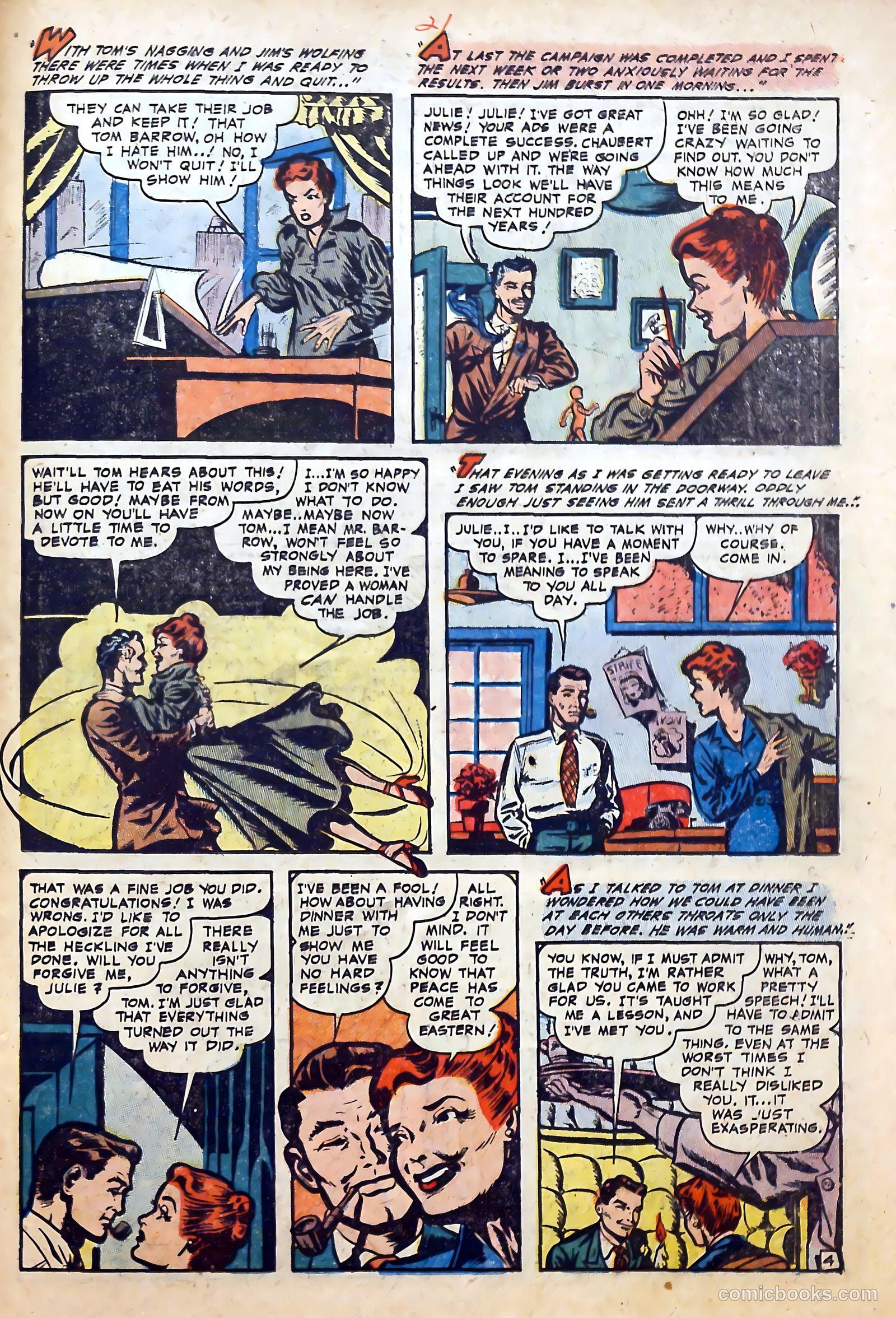Romantic Love #14 (1953) — page 23 of 36